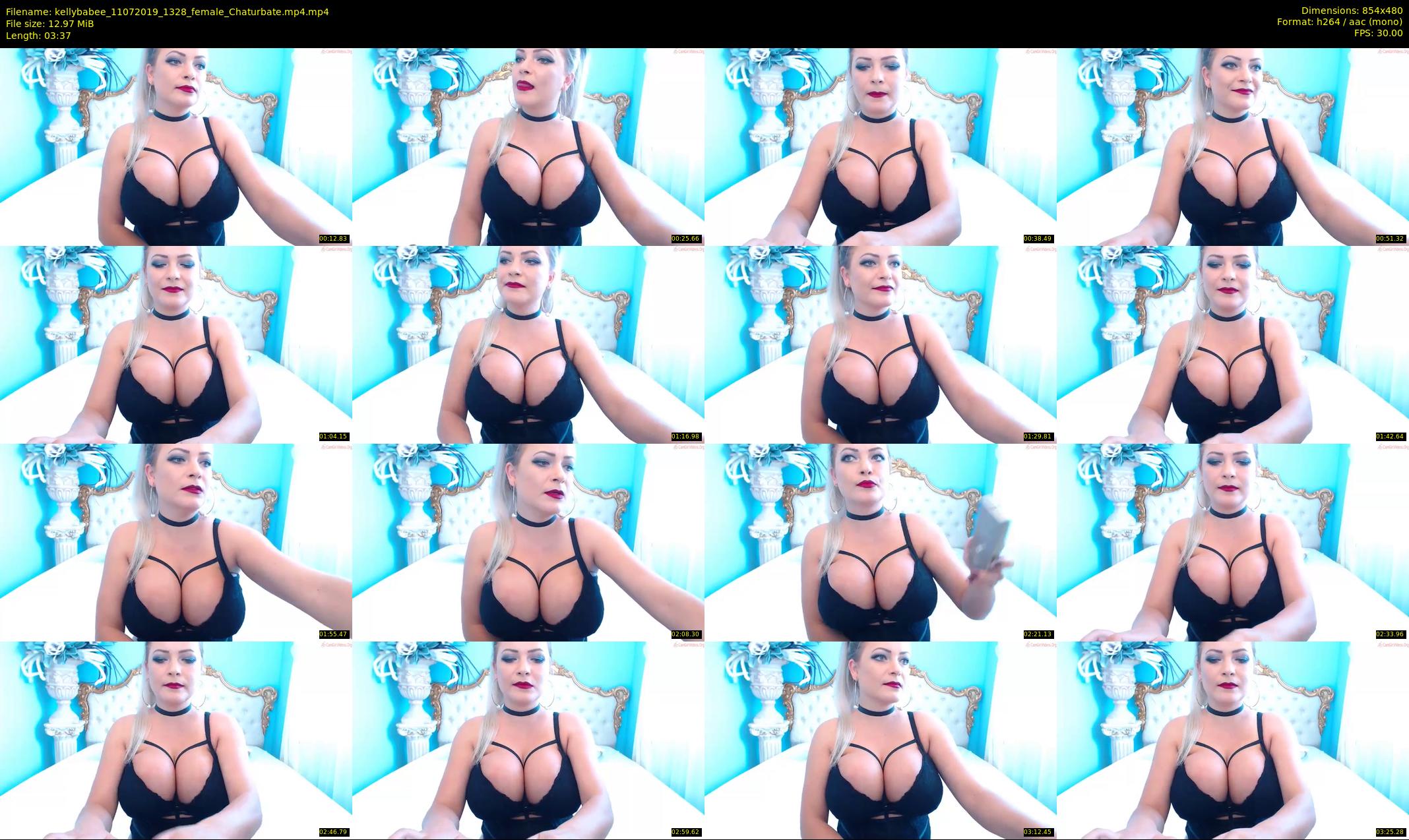kellybabee — 4 minute Chaturbate female cam show recording, 480p, Jul 11, 2019