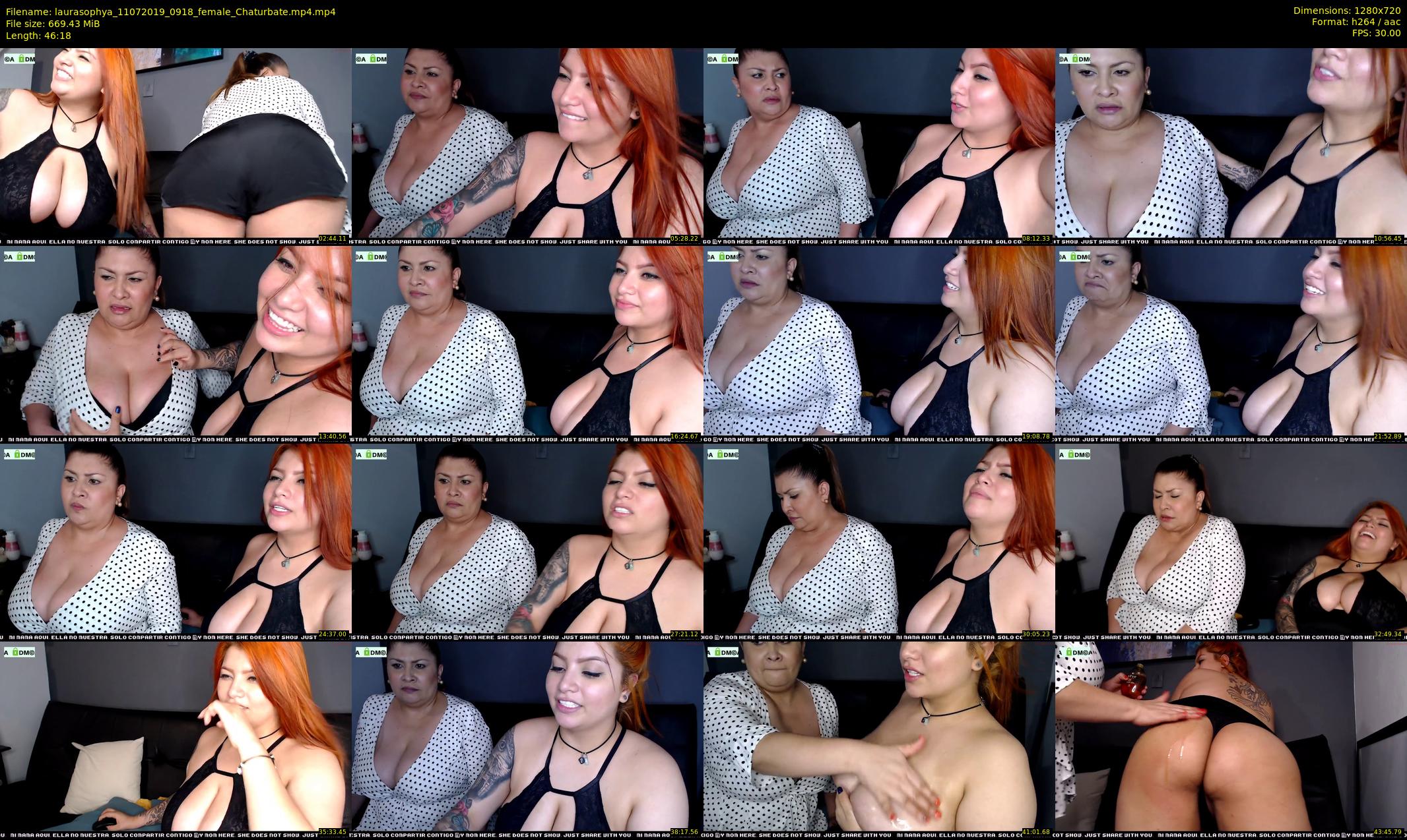 laurasophya — 47 minute Chaturbate female cam show recording, 720p, Jul 11, 2019