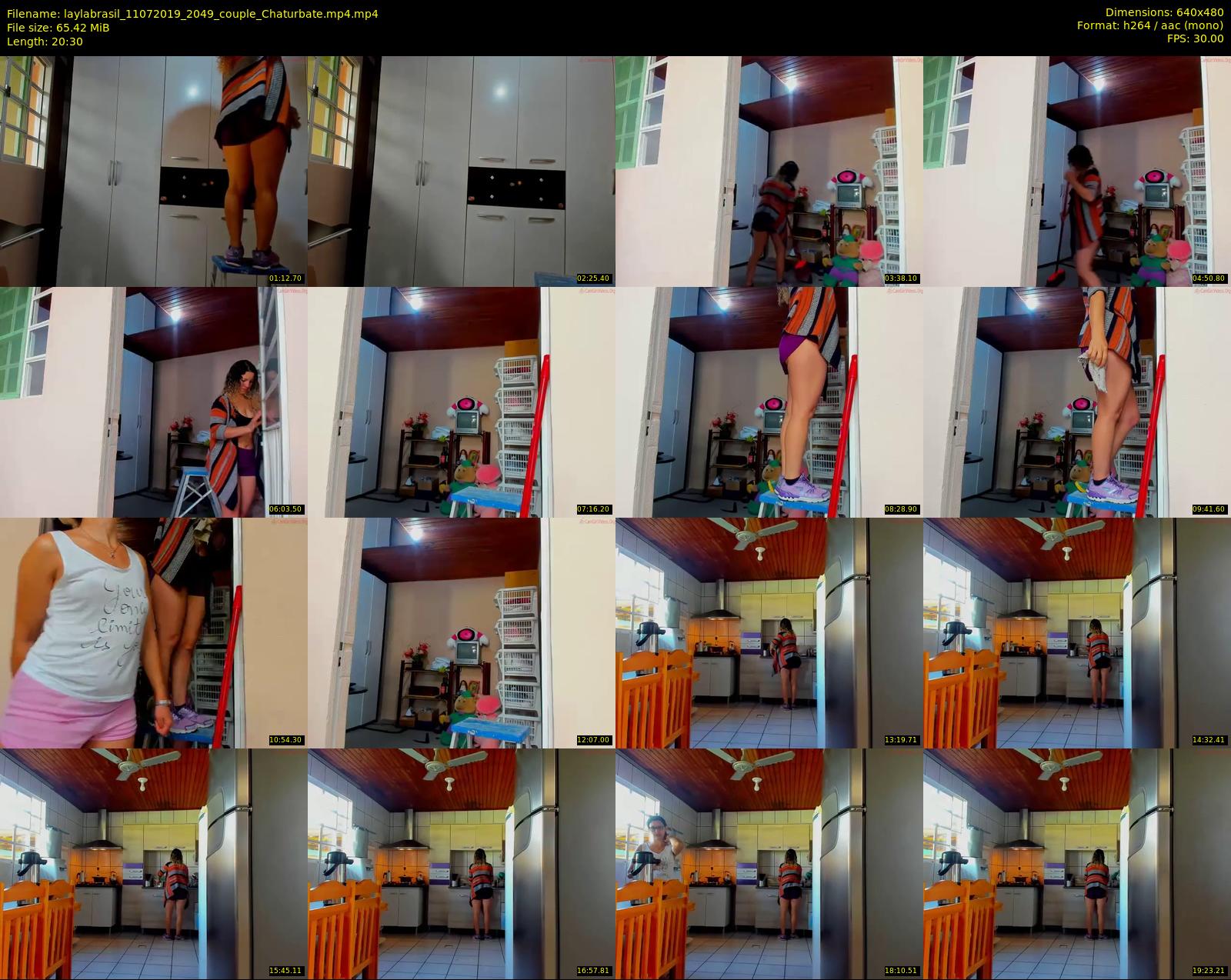 laylabrasil — 21 minute Chaturbate female cam show recording, 480p, Jul 11, 2019