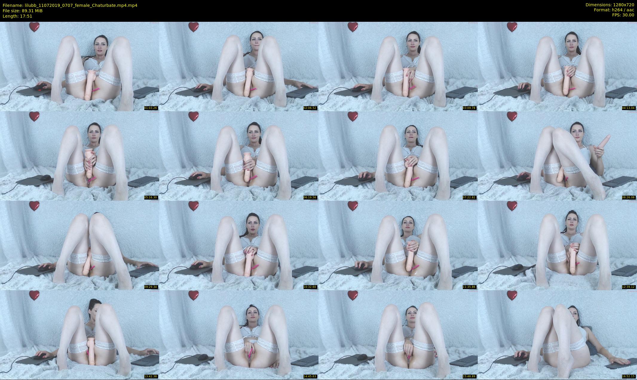 lilubb — 18 minute Chaturbate female cam show recording, 720p, Jul 11, 2019