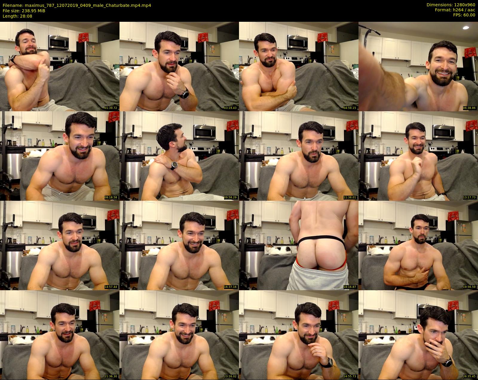 maximus_787 — 29 minute Chaturbate male cam show recording, 720p, Jul 12, 2019