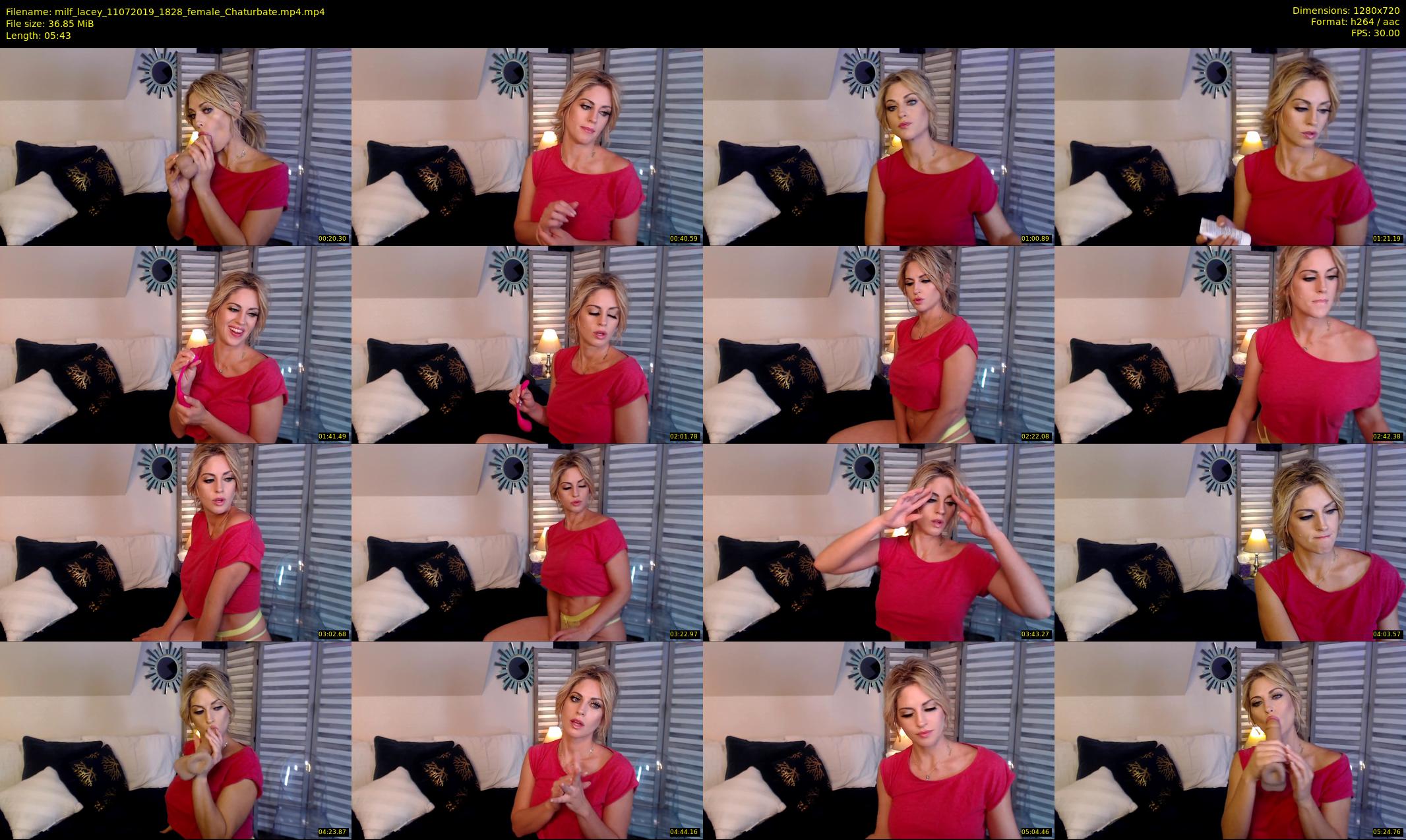 milf_lacey — 6 minute Chaturbate female cam show recording, 720p, Jul 11, 2019