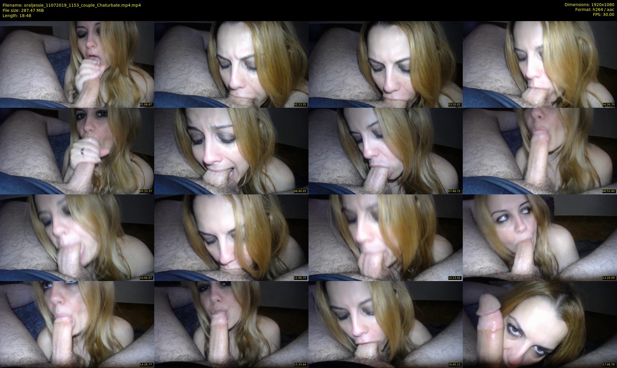 oraljessie — 19 minute Chaturbate couple cam show recording, 1080p, Jul 11, 2019