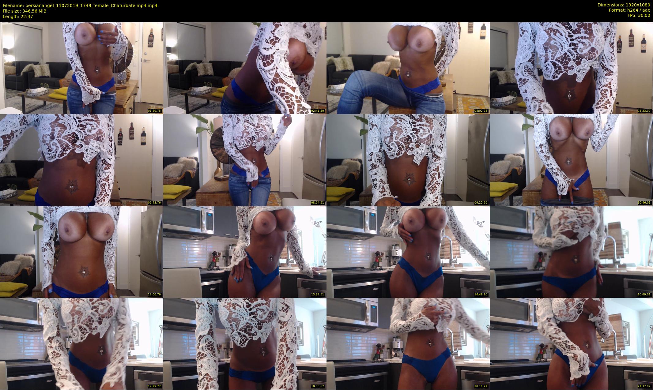 persianangel — 23 minute Chaturbate female cam show recording, 1080p, Jul 11, 2019