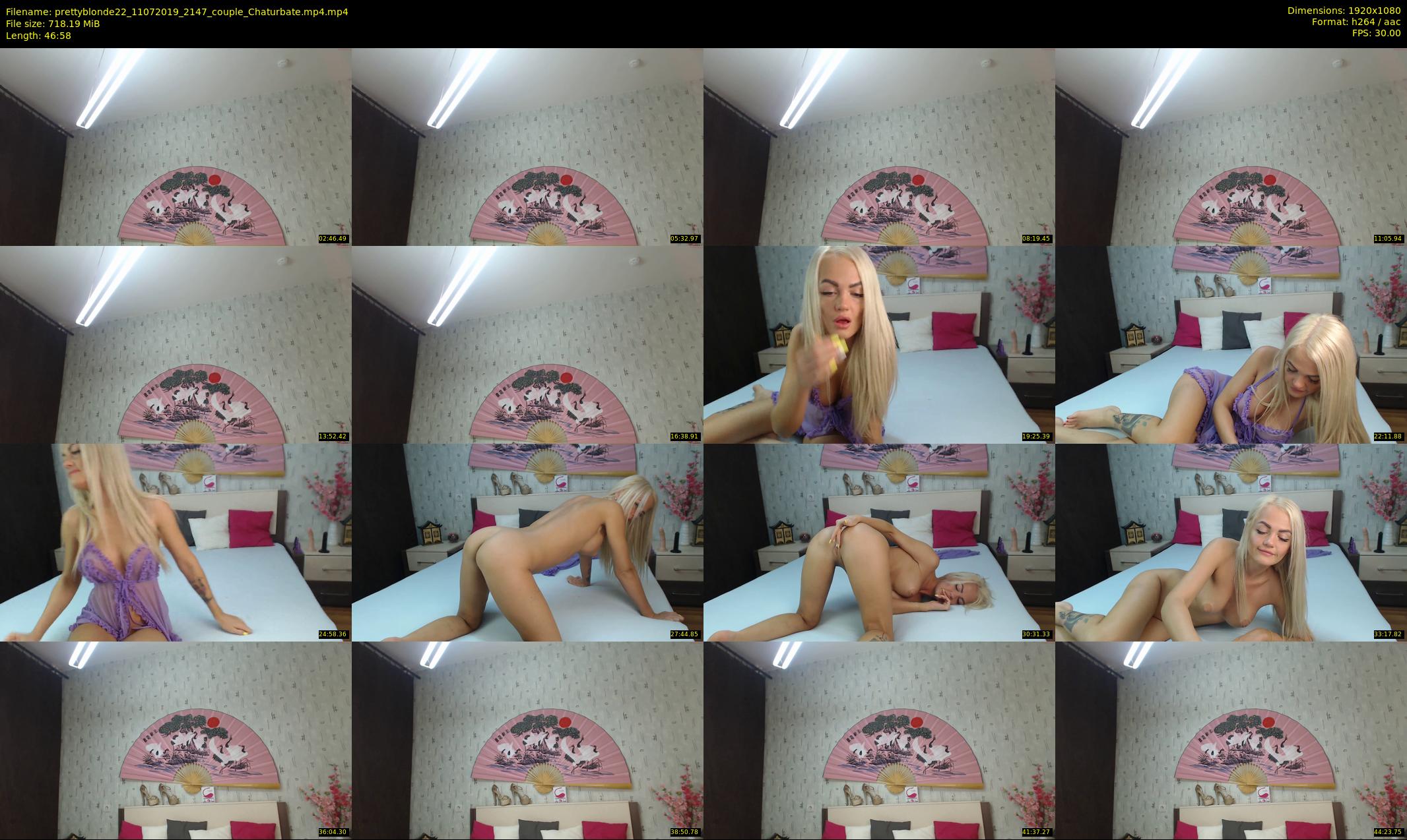 prettyblonde22 — 47 minute Chaturbate female cam show recording, 1080p, Jul 11, 2019