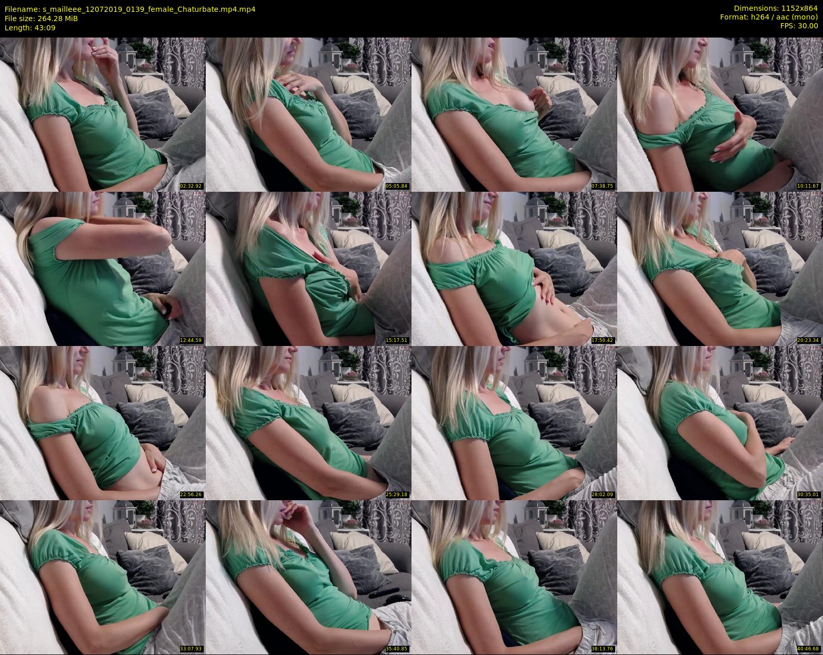 s_mailleee — 44 minute Chaturbate female cam show recording, 720p, Jul 12, 2019