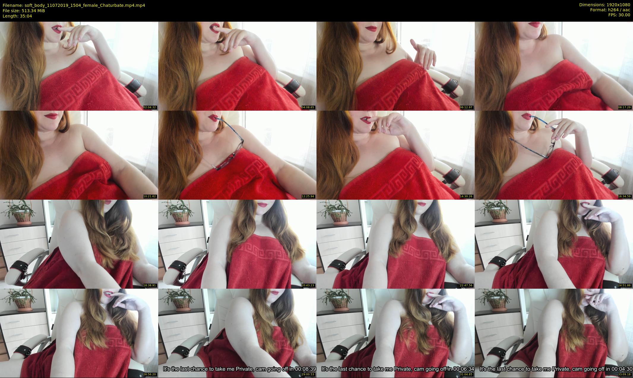 soft_body — 36 minute Chaturbate female cam show recording, 1080p, Jul 11, 2019
