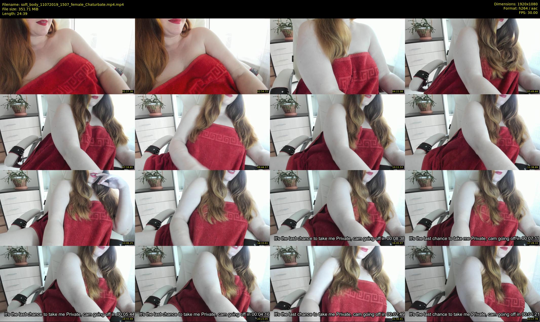 soft_body — 25 minute Chaturbate female cam show recording, 1080p, Jul 11, 2019