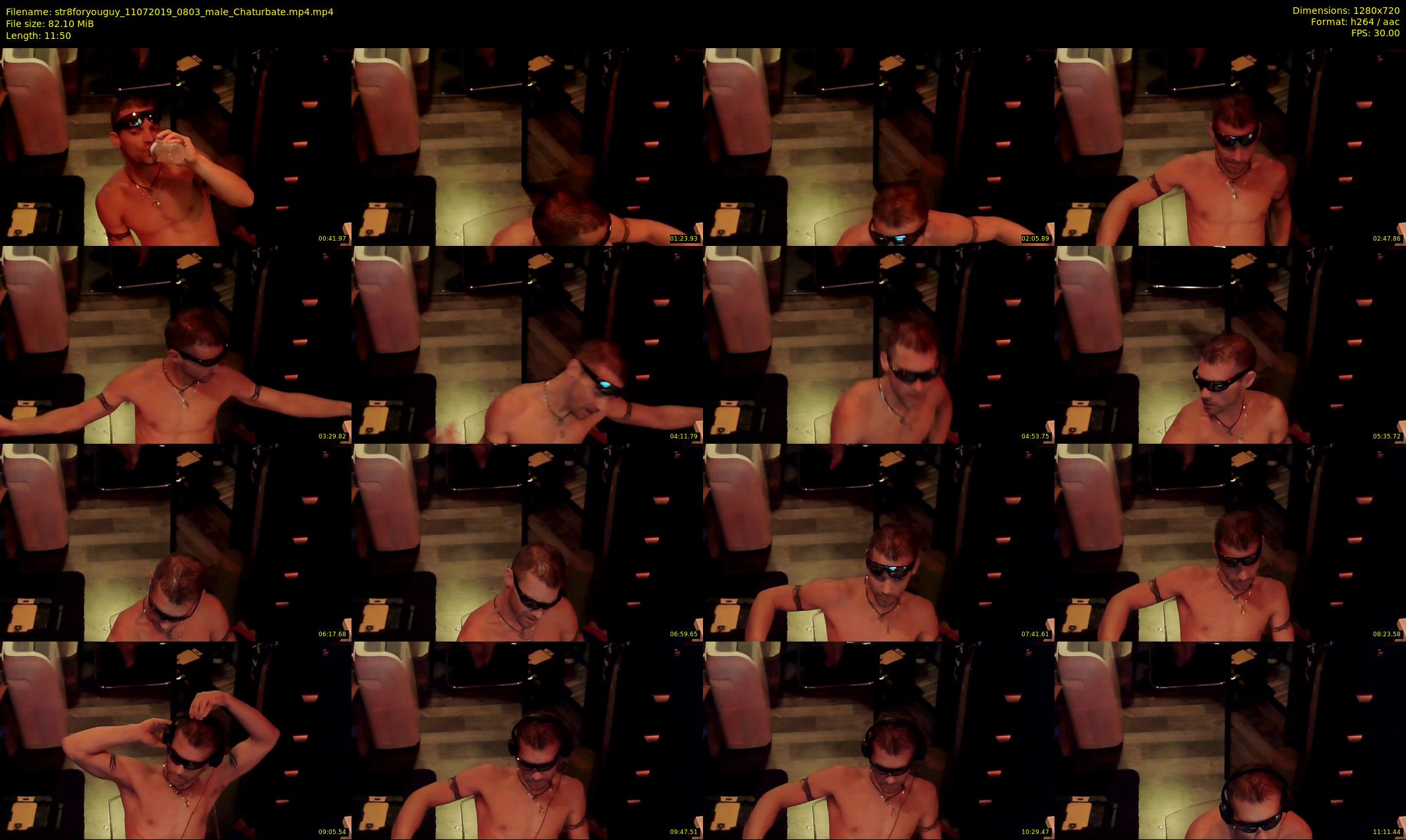 str8foryouguy — 12 minute Chaturbate male cam show recording, 720p, Jul 11, 2019