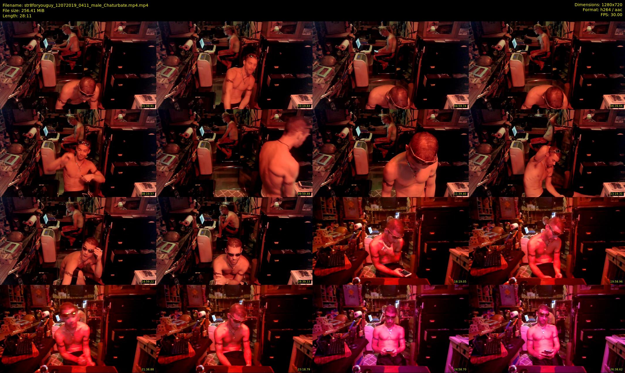 str8foryouguy — 29 minute Chaturbate male cam show recording, 720p, Jul 12, 2019