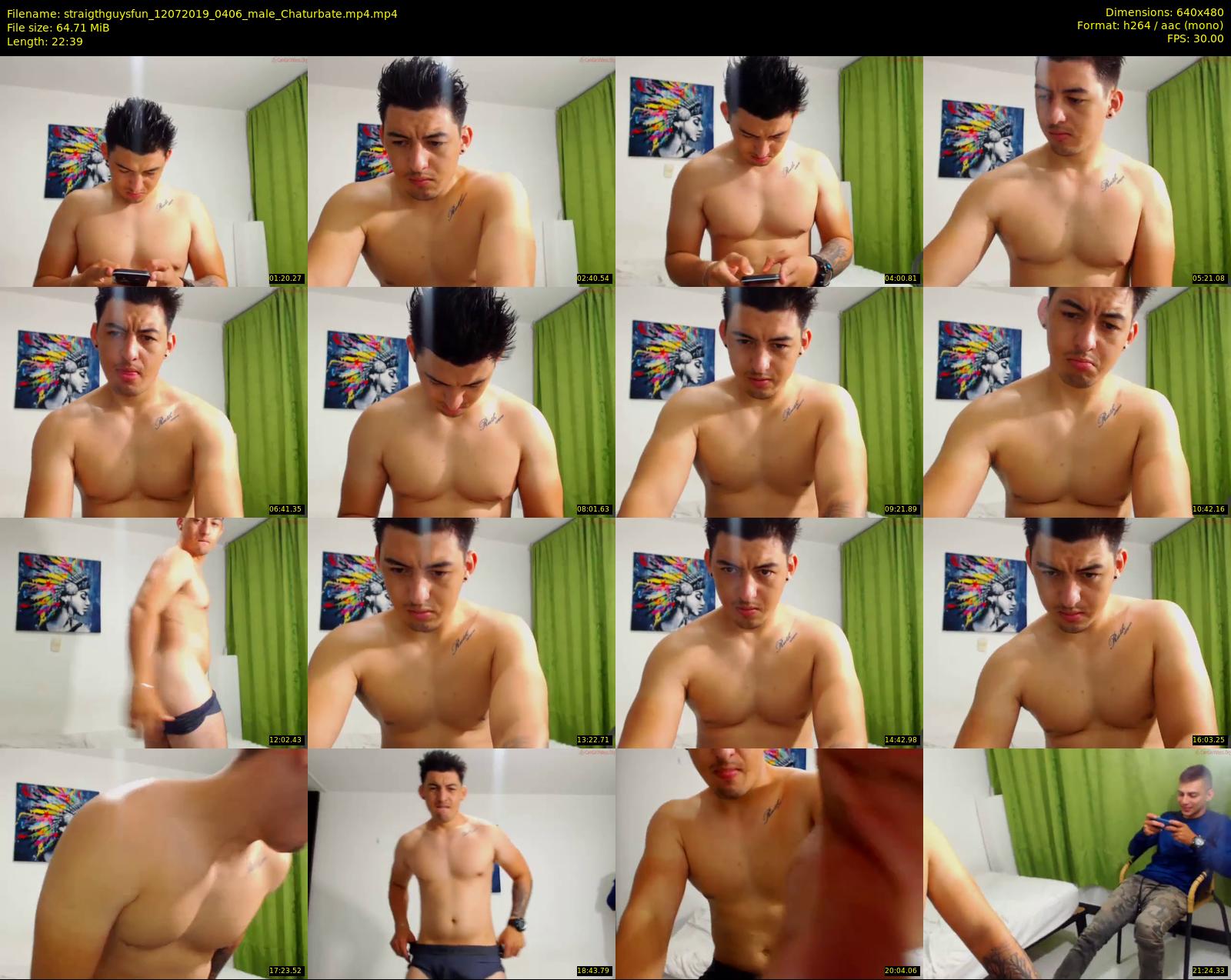 straigthguysfun — 23 minute Chaturbate male cam show recording, 480p, Jul 12, 2019