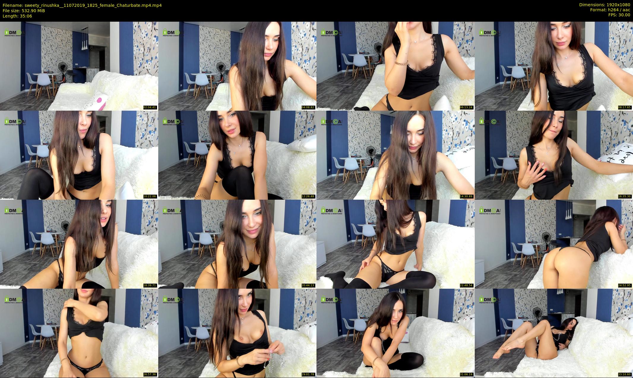 sweety_rinushka_ — 36 minute Chaturbate female cam show recording, 1080p, Jul 11, 2019