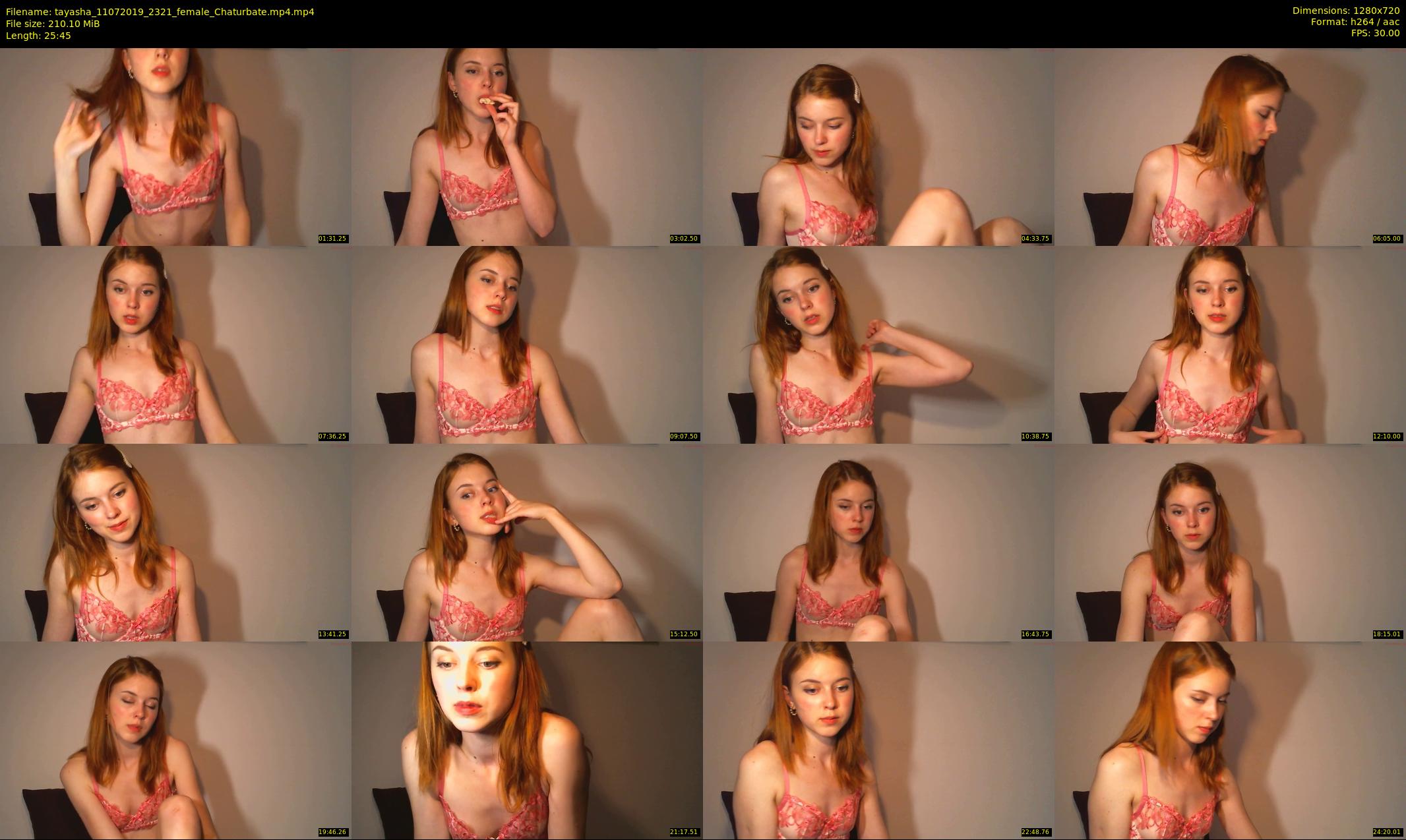 tayasha — 26 minute Chaturbate female cam show recording, 720p, Jul 11, 2019