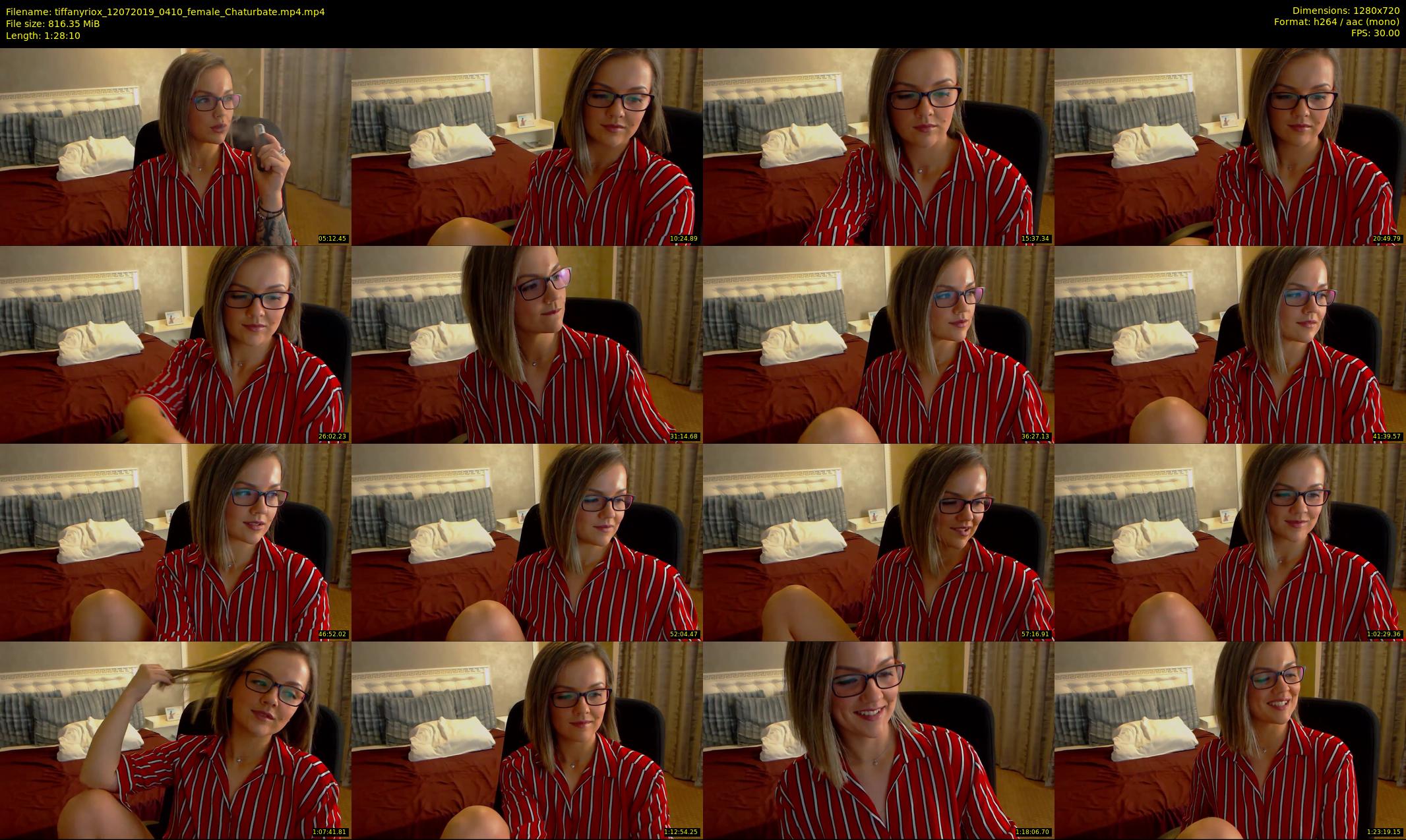 tiffanyriox — 89 minute Chaturbate female cam show recording, 720p, Jul 12, 2019