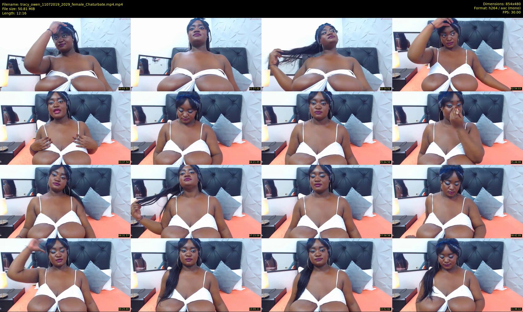 tracy_owen — 13 minute Chaturbate female cam show recording, 480p, Jul 11, 2019