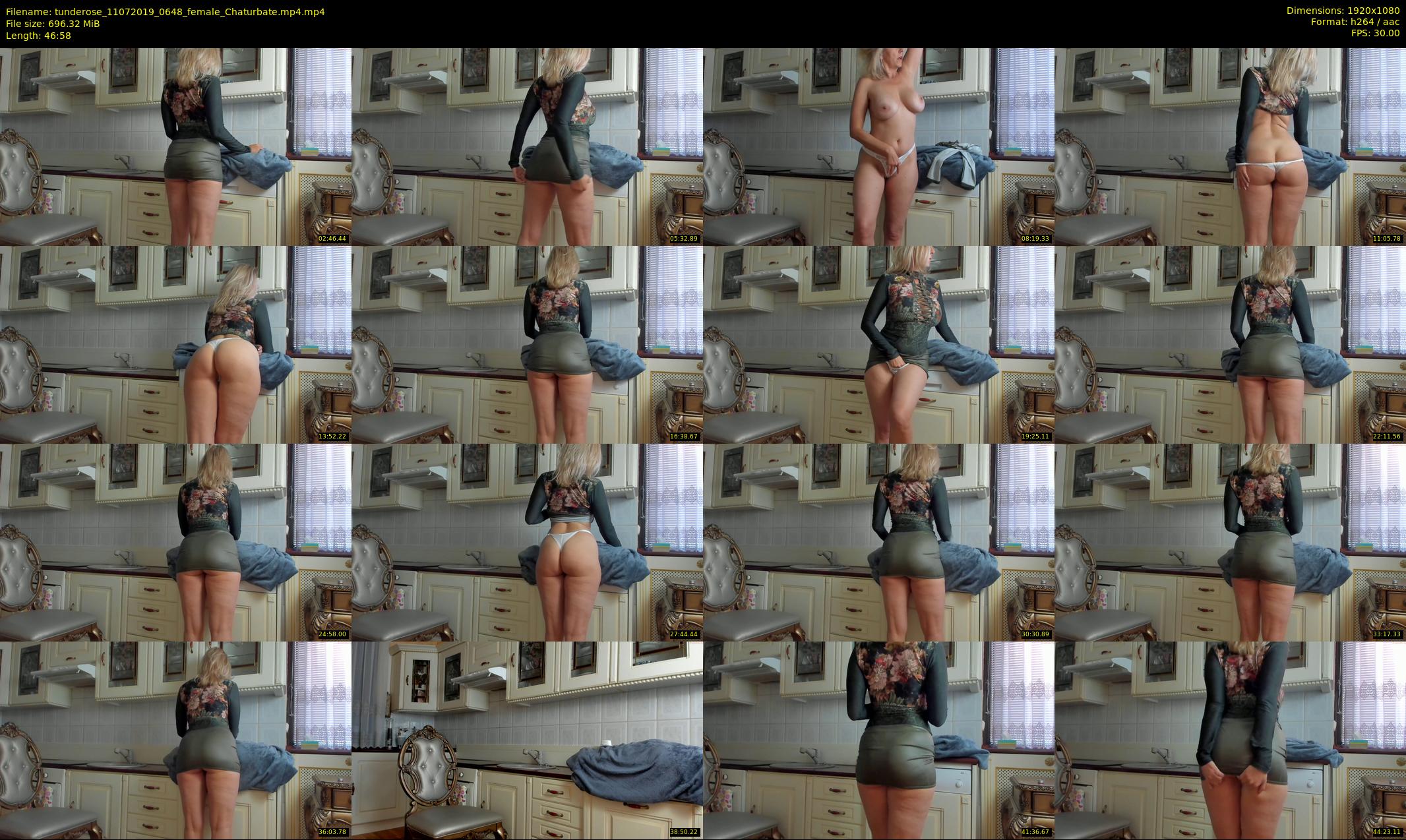 tunderose — 47 minute Chaturbate female cam show recording, 1080p, Jul 11, 2019