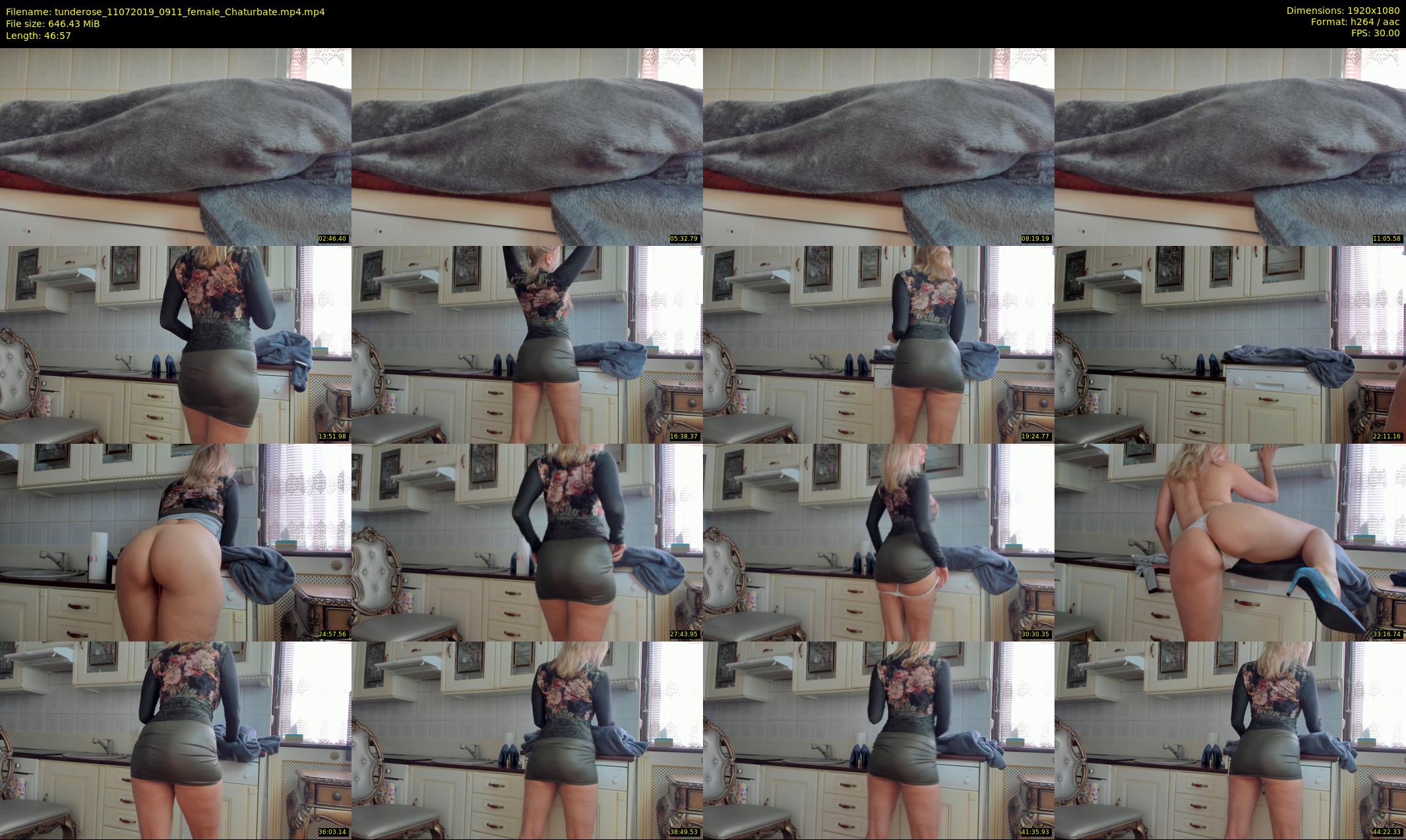tunderose — 47 minute Chaturbate female cam show recording, 1080p, Jul 11, 2019