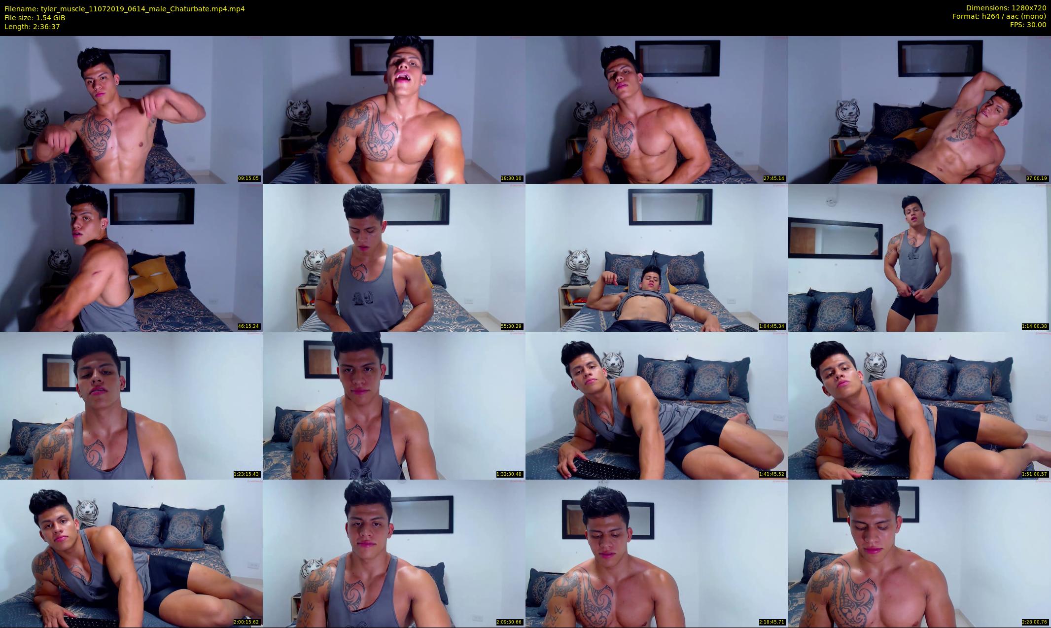 tyler_muscle — 157 minute Chaturbate male cam show recording, 720p, Jul 11, 2019