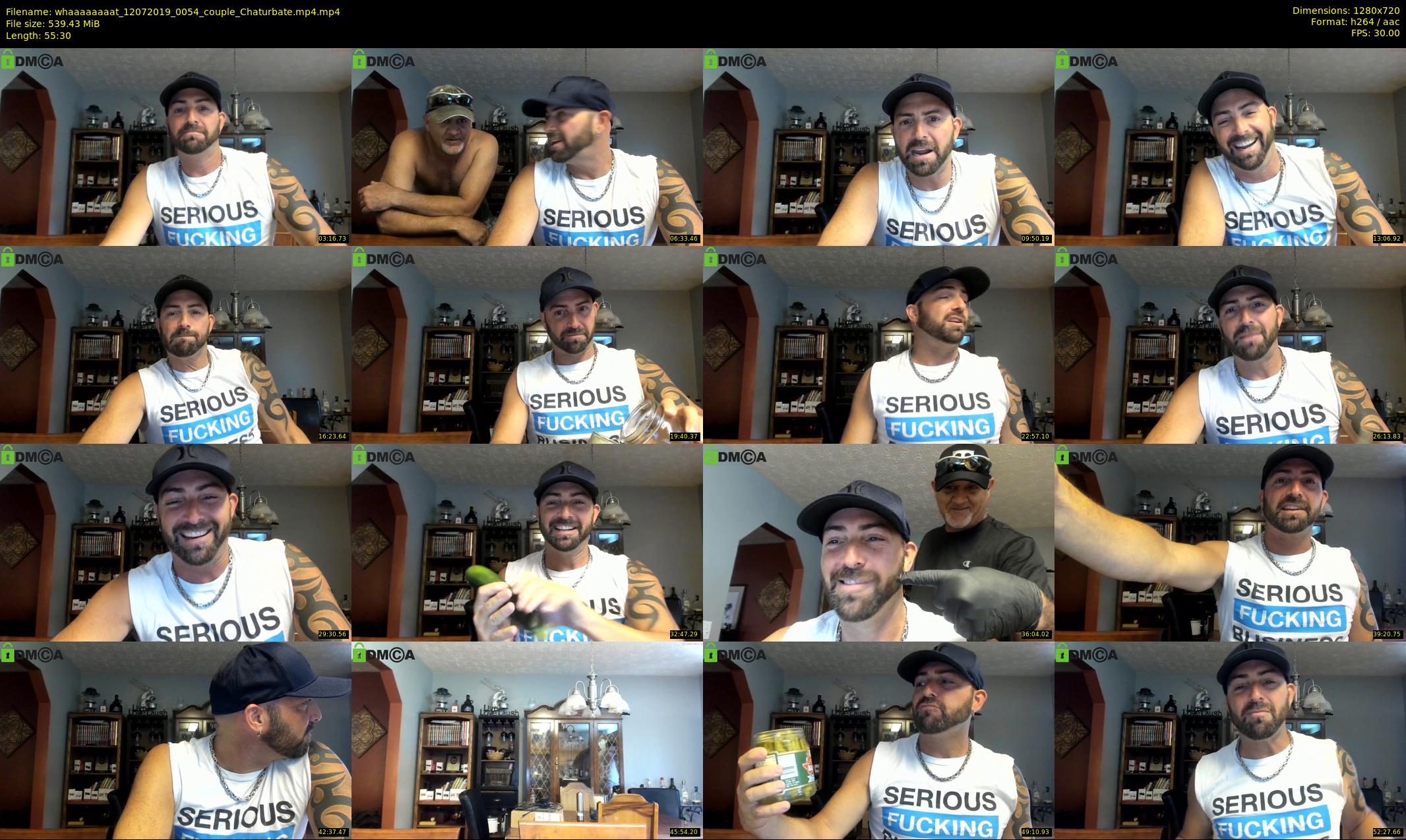 whaaaaaaaat — 56 minute Chaturbate couple cam show recording, 720p, Jul 12, 2019