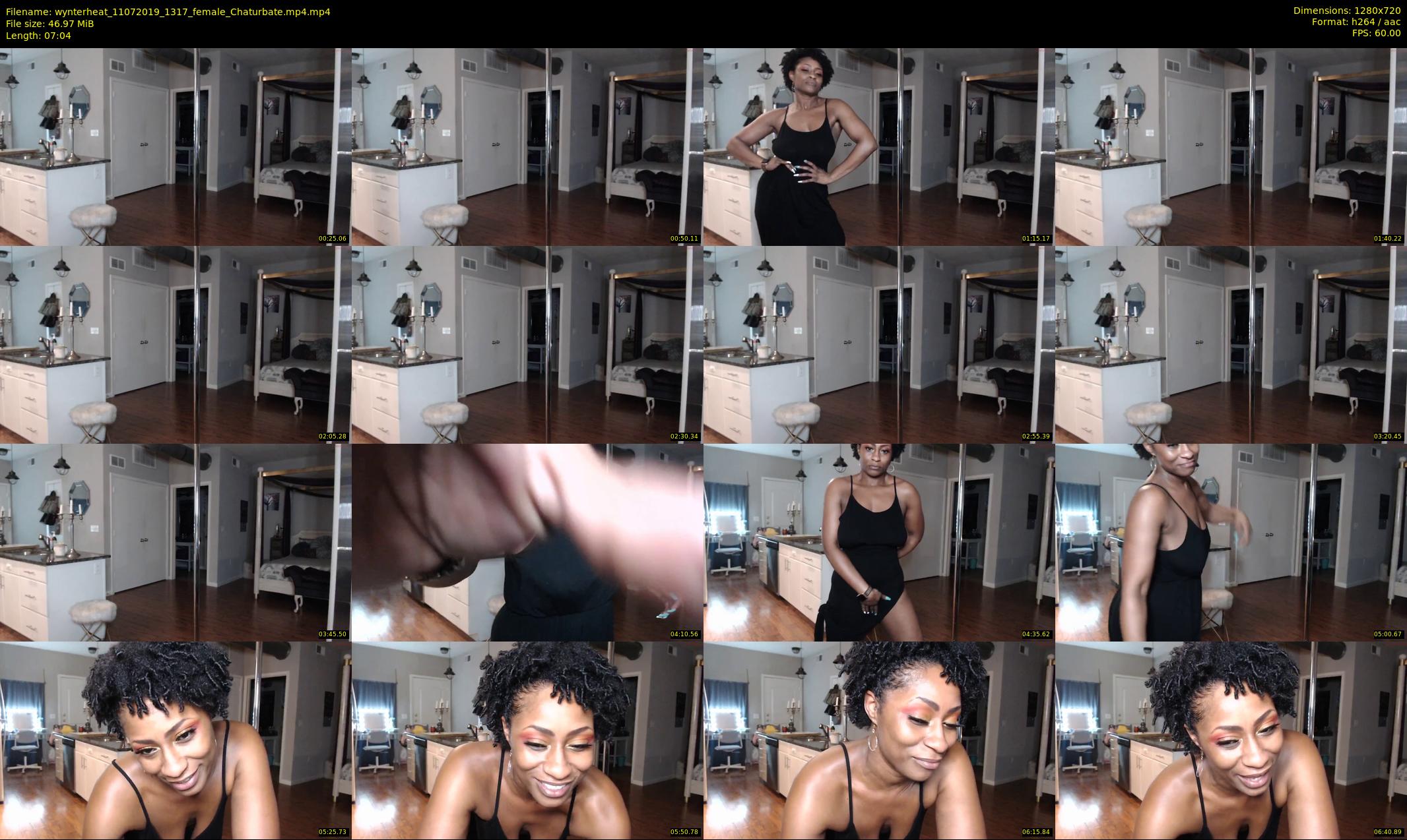 wynterheat — 8 minute Chaturbate female cam show recording, 720p, Jul 11, 2019