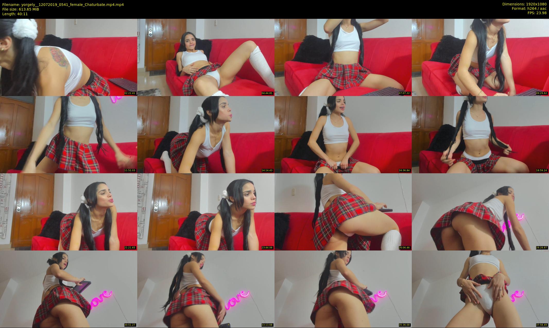 yorgely_ — 41 minute Chaturbate female cam show recording, 1080p, Jul 12, 2019