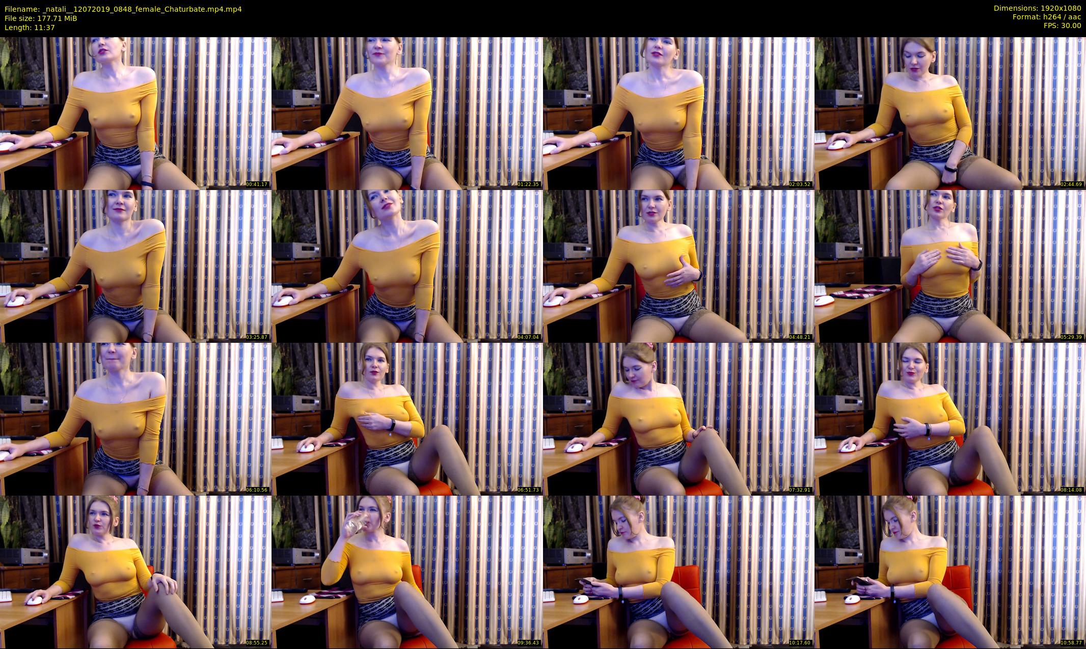 _natali_ — 12 minute Chaturbate female cam show recording, 1080p, Jul 12, 2019