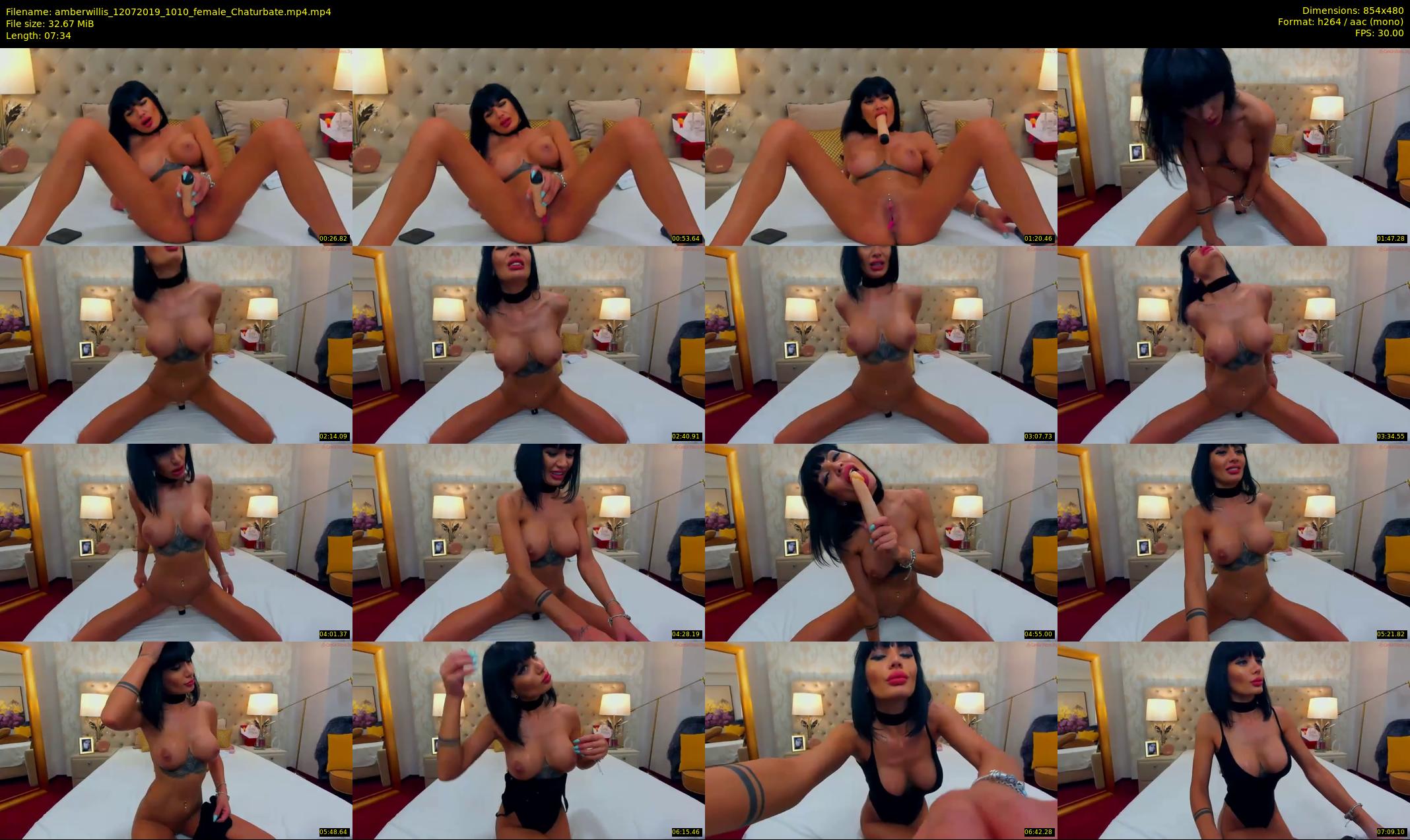 amberwillis — 8 minute Chaturbate female cam show recording, 480p, Jul 12, 2019