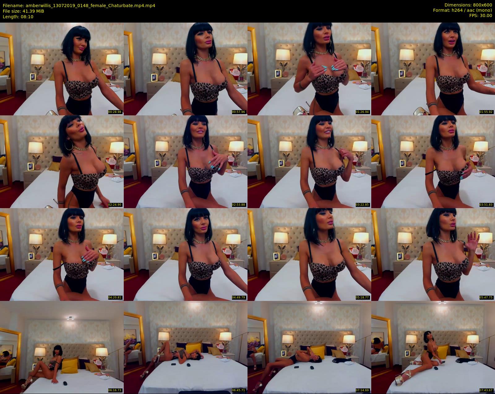 amberwillis — 9 minute Chaturbate female cam show recording, 480p, Jul 13, 2019