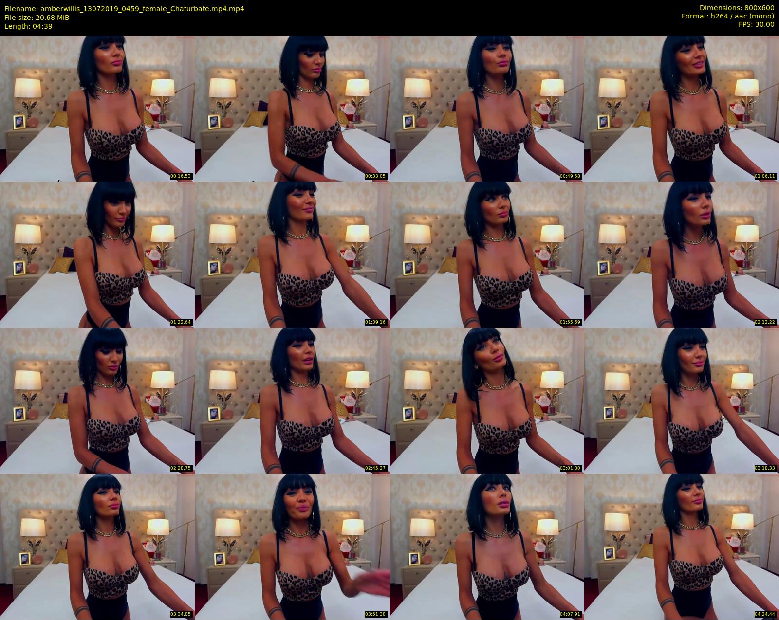 amberwillis — 5 minute Chaturbate female cam show recording, 480p, Jul 13, 2019