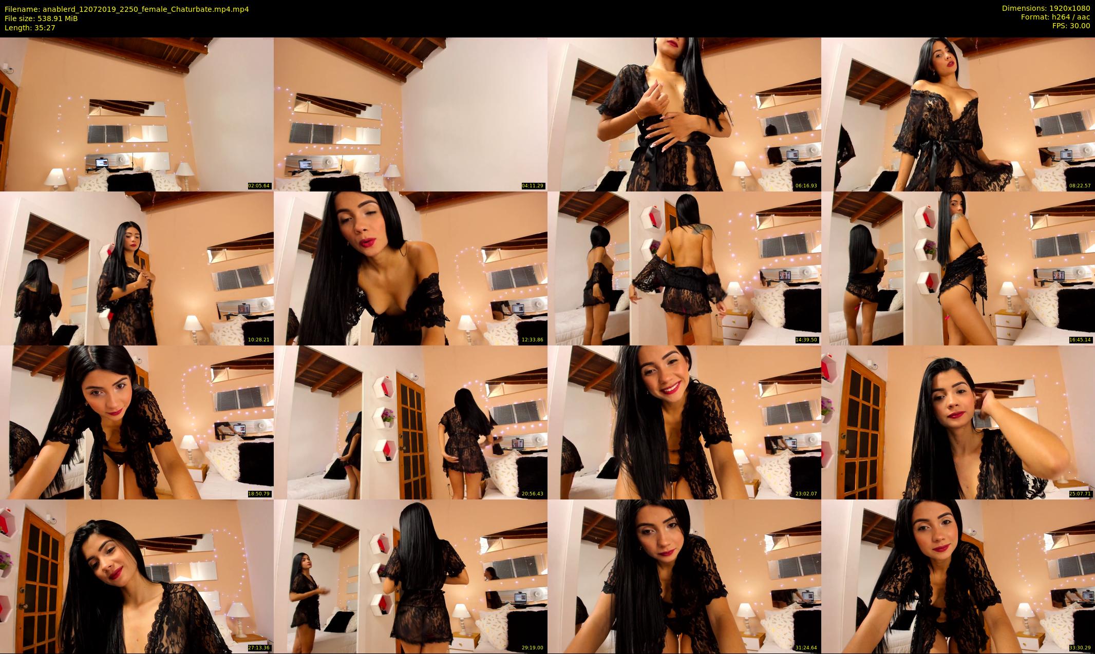 anablerd — 36 minute Chaturbate female cam show recording, 1080p, Jul 12, 2019