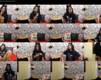 aprillebony — 24 minute Chaturbate female cam show recording, 1080p, Jul 12, 2019