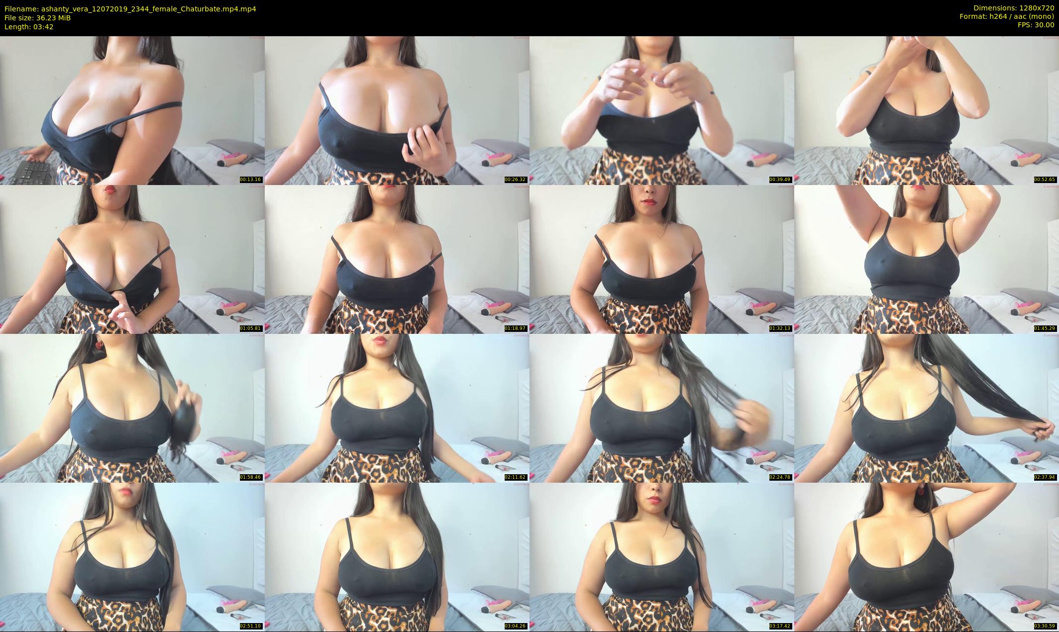 ashanty_vera — 4 minute Chaturbate couple cam show recording, 720p, Jul 12, 2019
