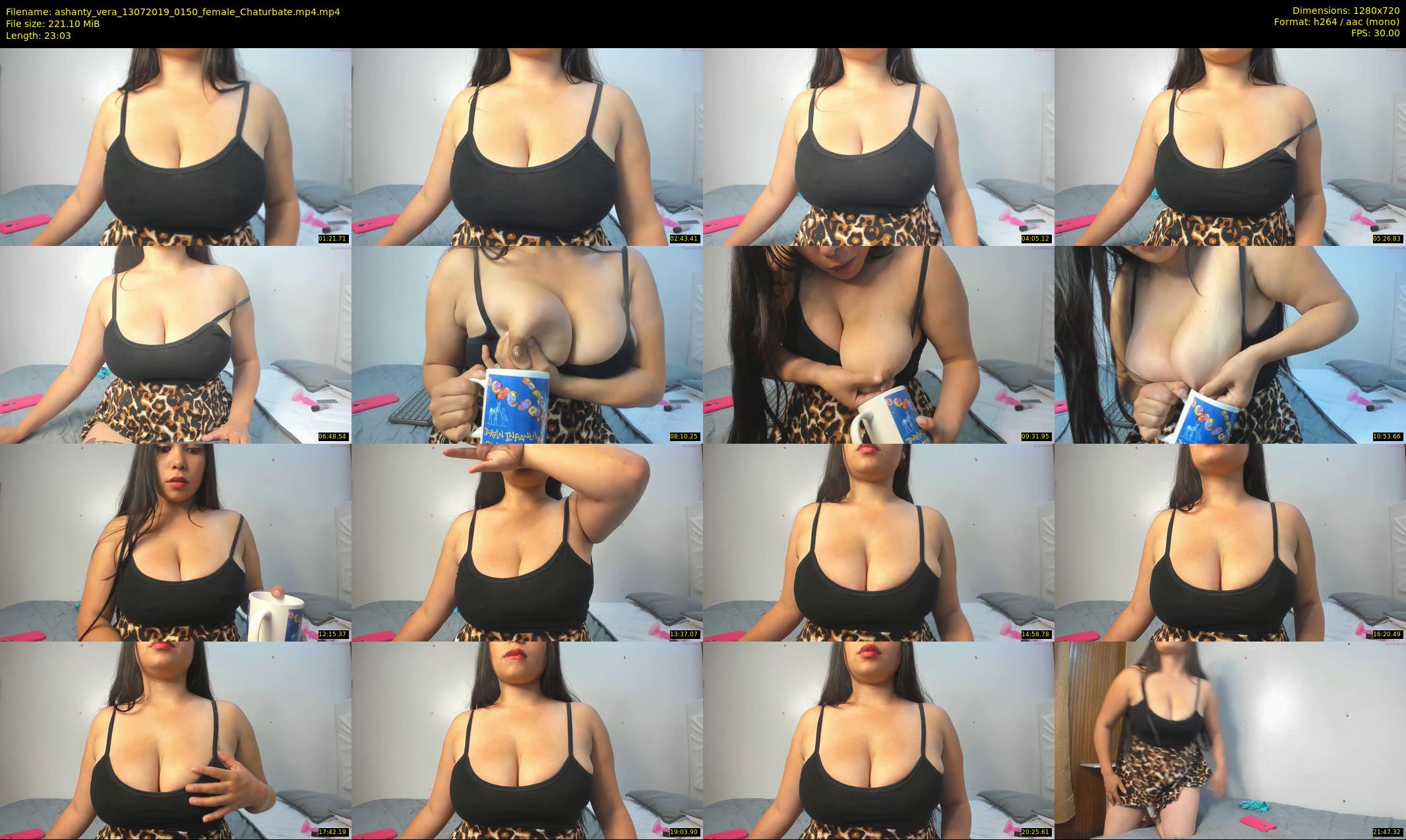 ashanty_vera — 24 minute Chaturbate couple cam show recording, 720p, Jul 13, 2019