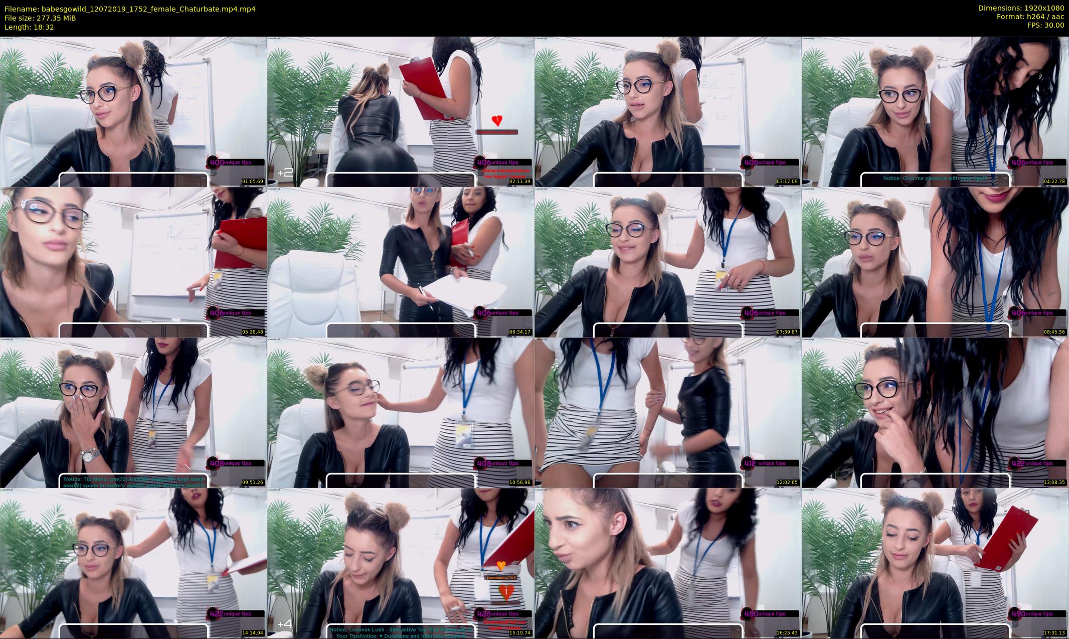 babesgowild — 19 minute Chaturbate couple cam show recording, 1080p, Jul 12, 2019