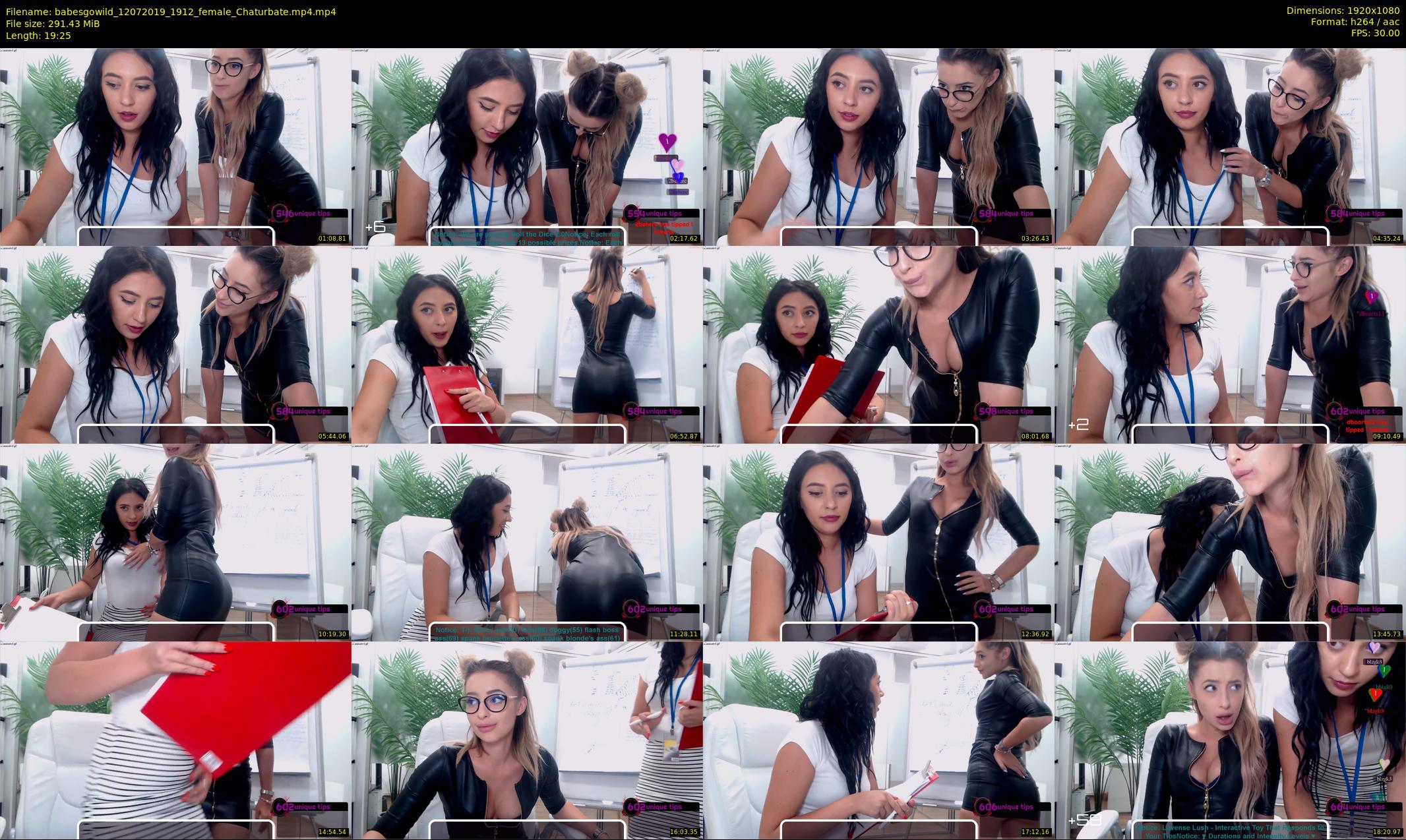 babesgowild — 20 minute Chaturbate couple cam show recording, 1080p, Jul 12, 2019