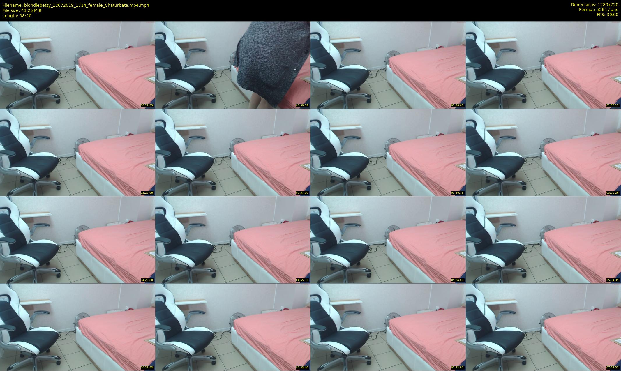 blondiebetsy — 9 minute Chaturbate female cam show recording, 720p, Jul 12, 2019