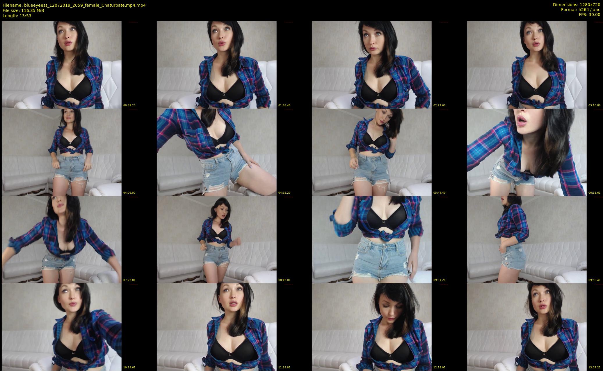 blueeyeess — 14 minute Chaturbate female cam show recording, 720p, Jul 12, 2019