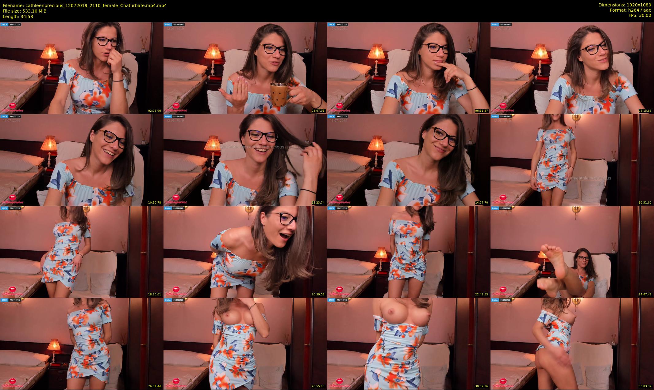cathleenprecious — 35 minute Chaturbate female cam show recording, 1080p, Jul 12, 2019