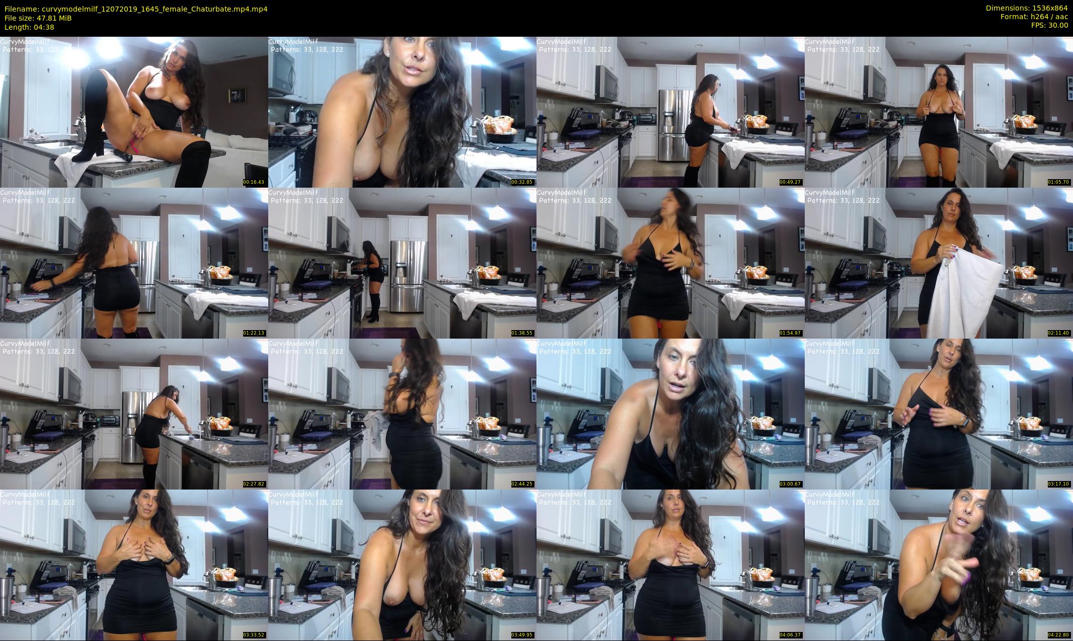curvymodelmilf — 5 minute Chaturbate female cam show recording, 720p, Jul 12, 2019