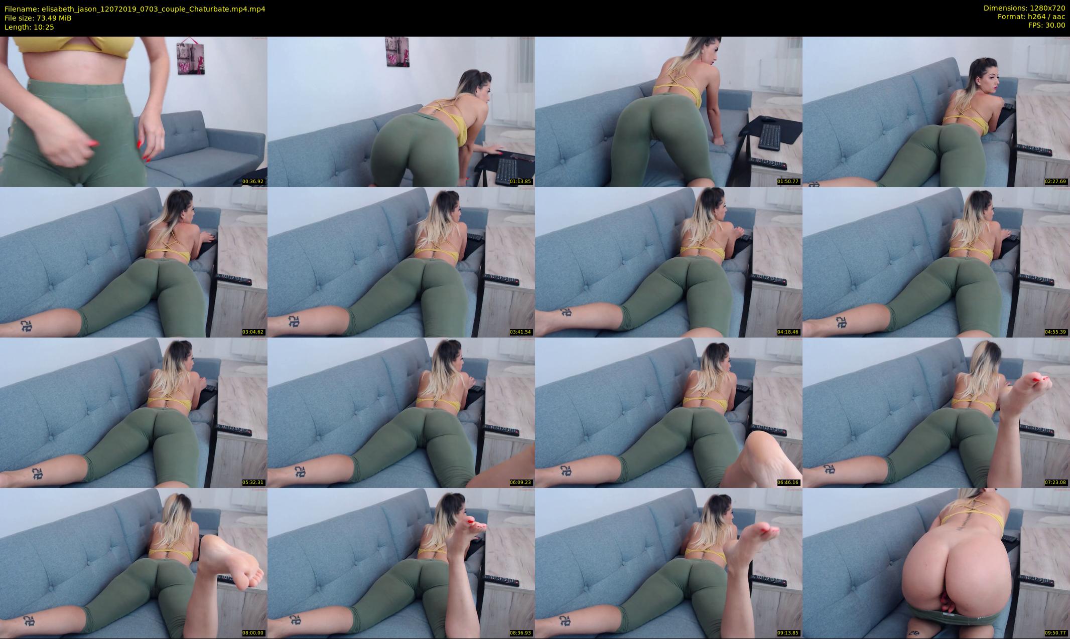 elisabeth_jason — 11 minute Chaturbate couple cam show recording, 720p, Jul 12, 2019
