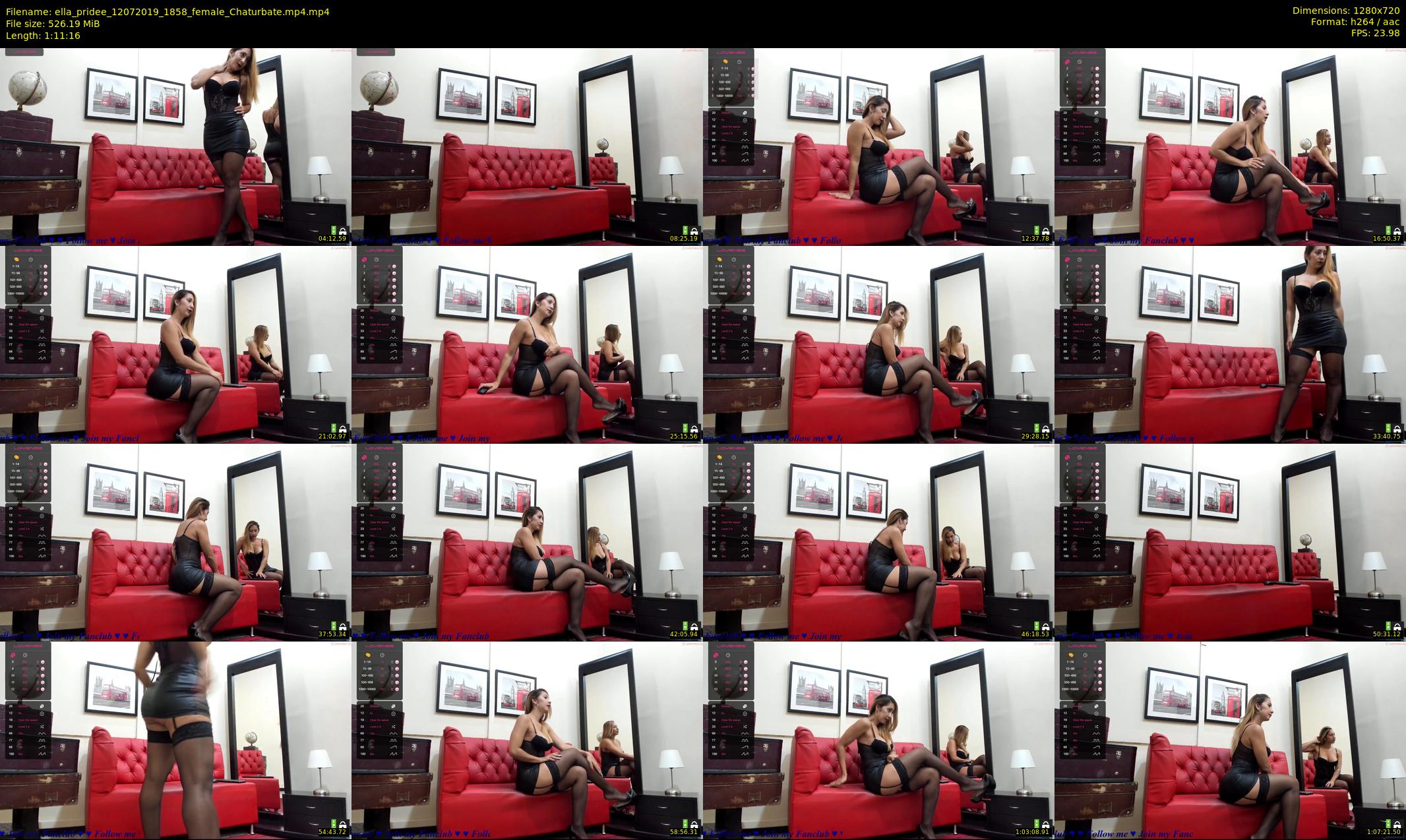 ella_pridee — 72 minute Chaturbate female cam show recording, 720p, Jul 12, 2019