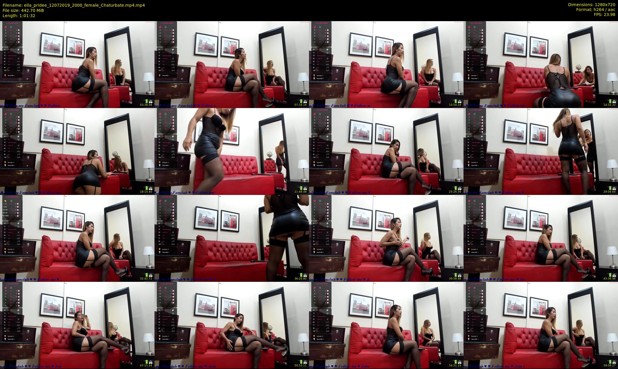 ella_pridee — 62 minute Chaturbate female cam show recording, 720p, Jul 12, 2019
