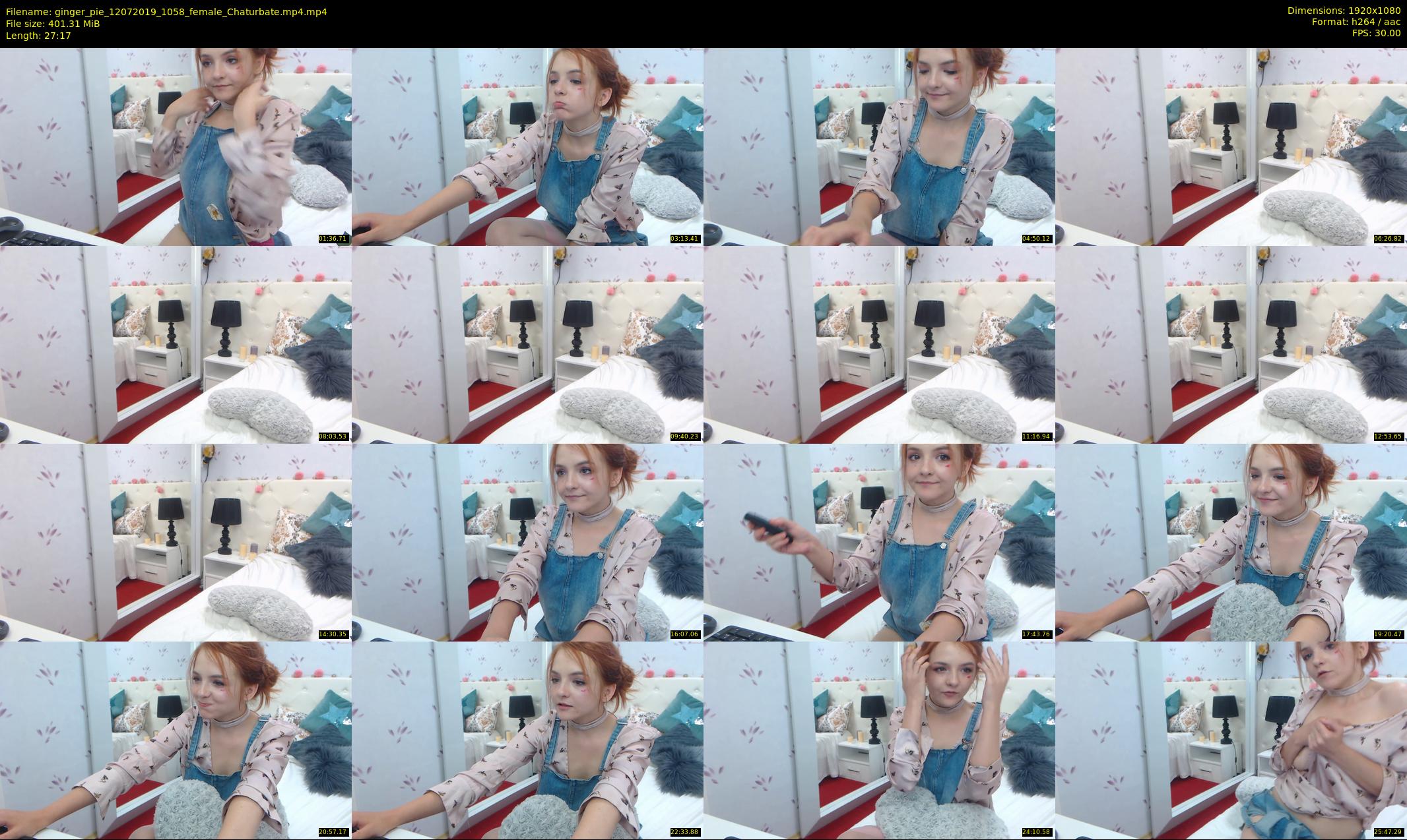 ginger_pie — 28 minute Chaturbate female cam show recording, 1080p, Jul 12, 2019