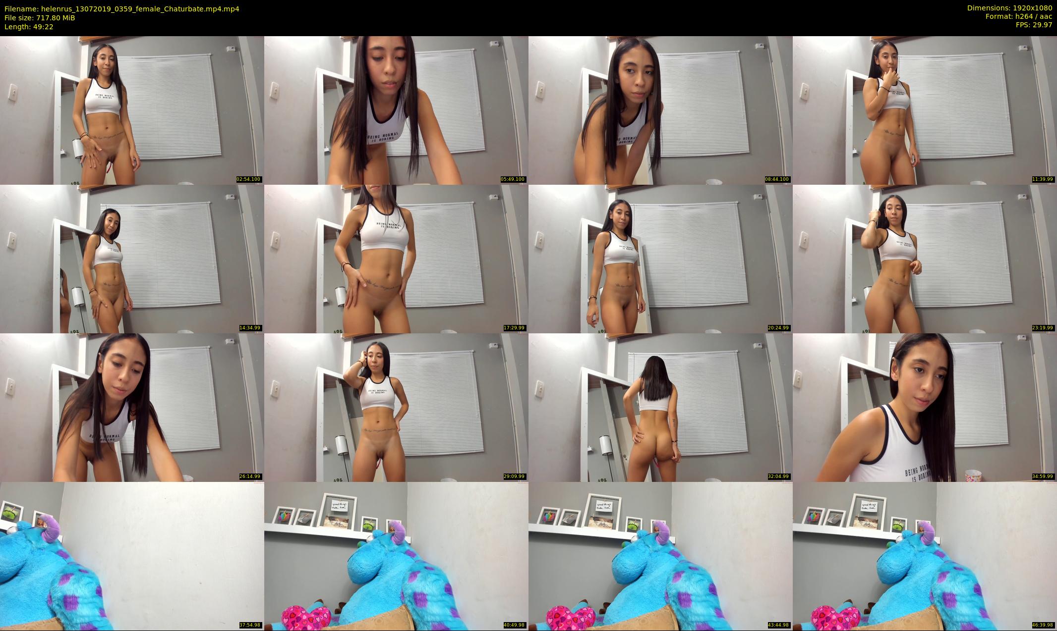 helenrus — 50 minute Chaturbate female cam show recording, 1080p, Jul 13, 2019
