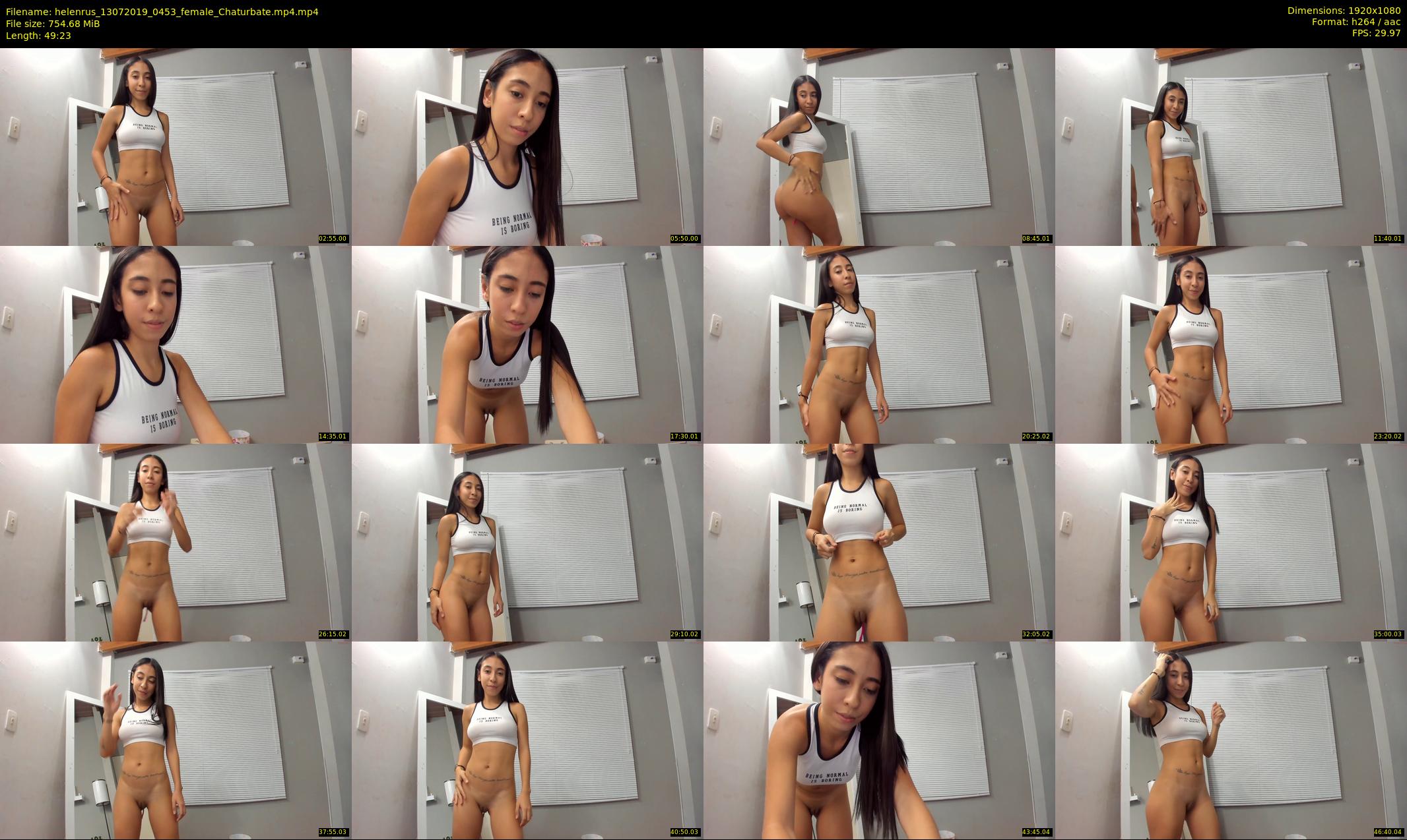 helenrus — 50 minute Chaturbate female cam show recording, 1080p, Jul 13, 2019