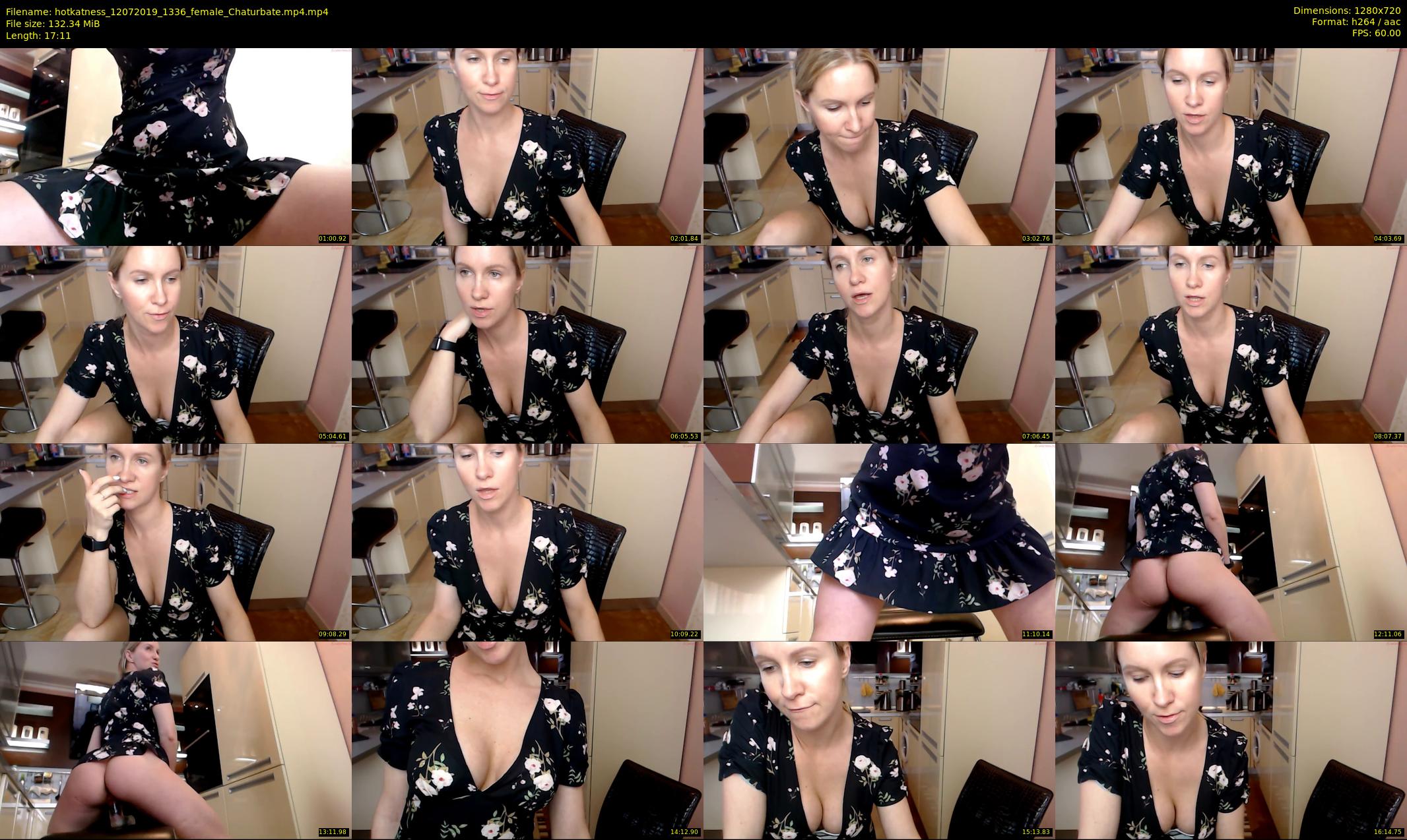 hotkatness — 18 minute Chaturbate female cam show recording, 720p, Jul 12, 2019