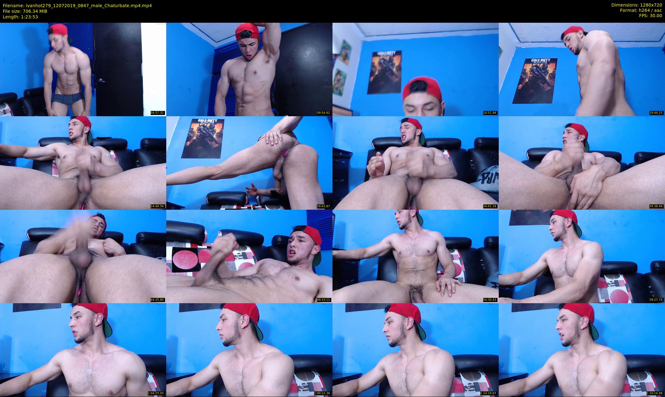 ivanhot279 — 84 minute Chaturbate male cam show recording, 720p, Jul 12, 2019