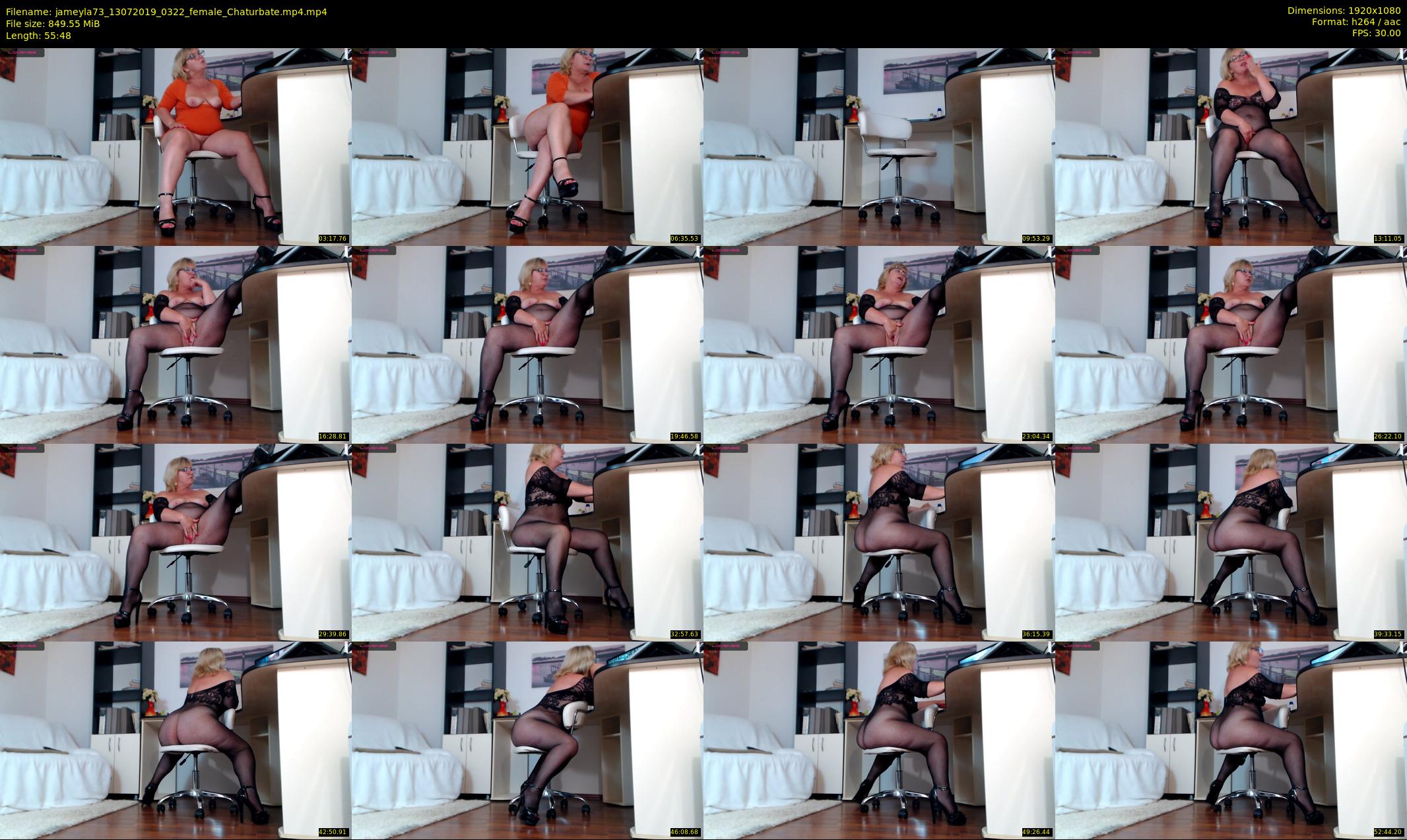 jameyla73 — 56 minute Chaturbate female cam show recording, 1080p, Jul 13, 2019