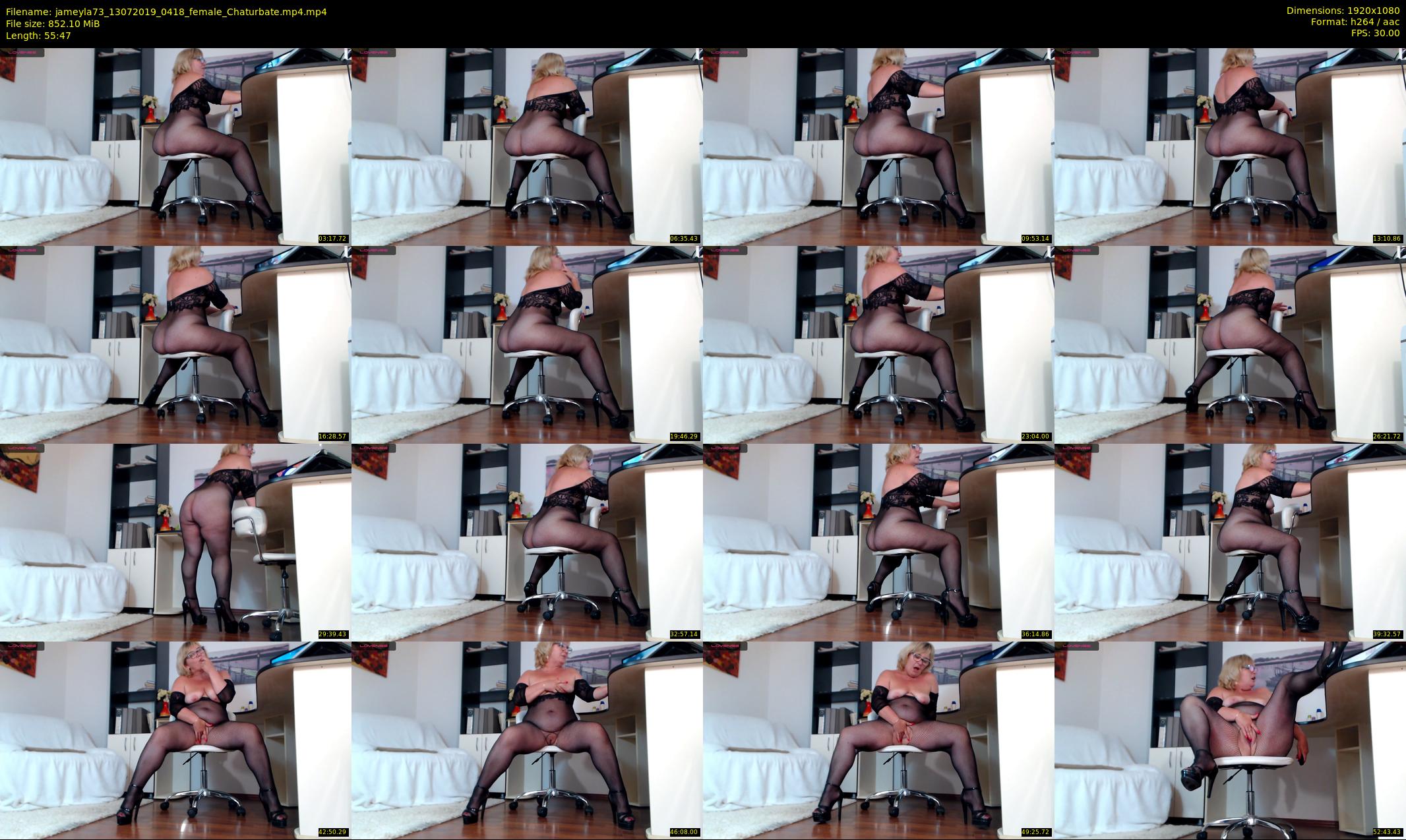 jameyla73 — 56 minute Chaturbate female cam show recording, 1080p, Jul 13, 2019