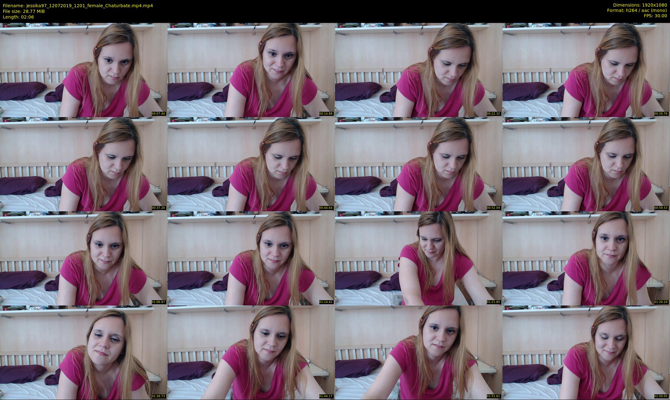 jessika97 — 3 minute Chaturbate female cam show recording, 1080p, Jul 12, 2019